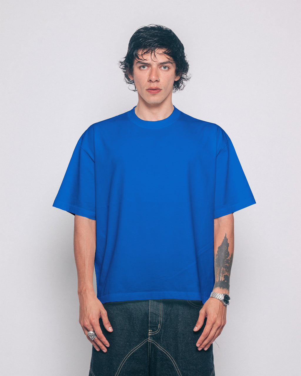 T-SHIRT BLUE BASIC
