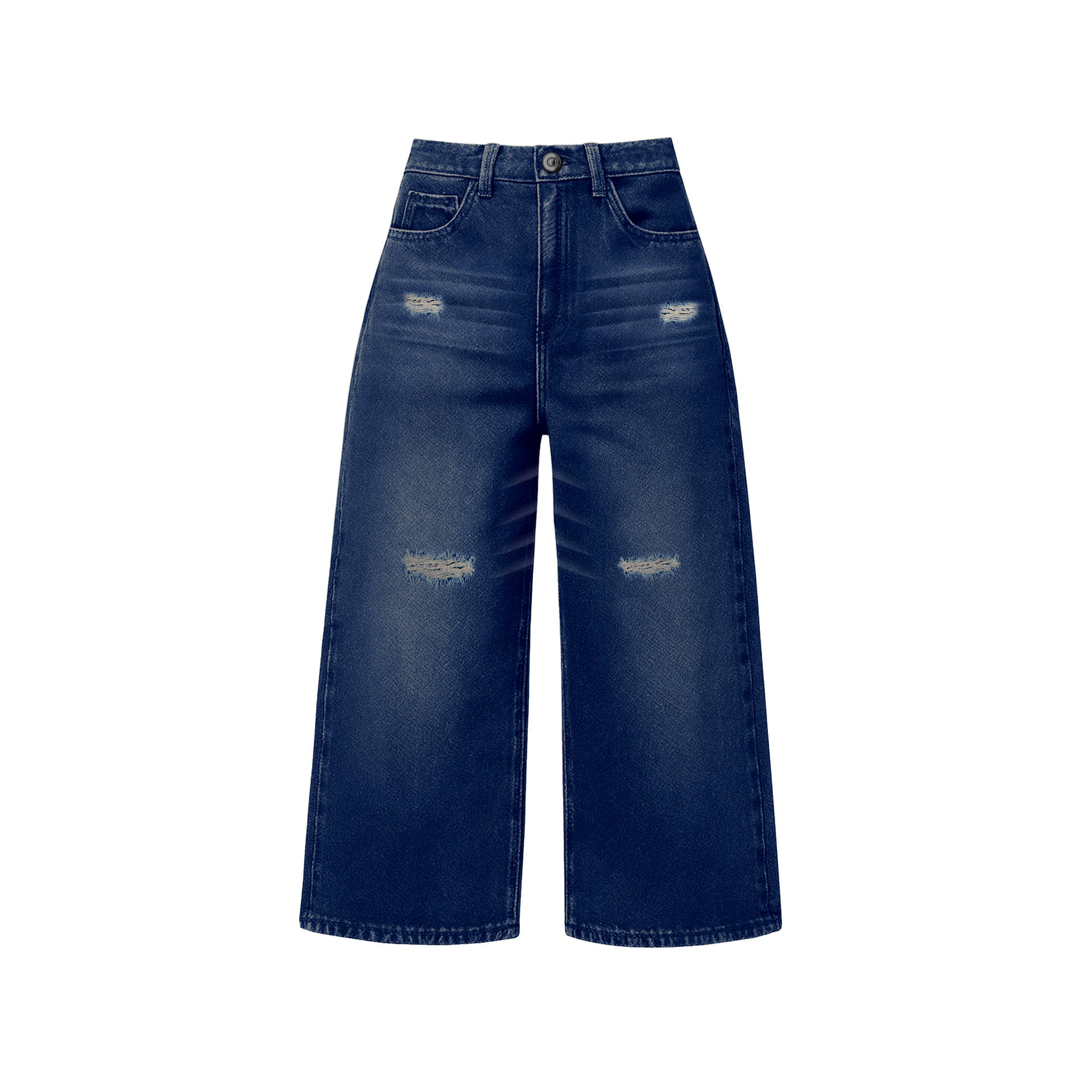 BLUE JEAN FRAYED