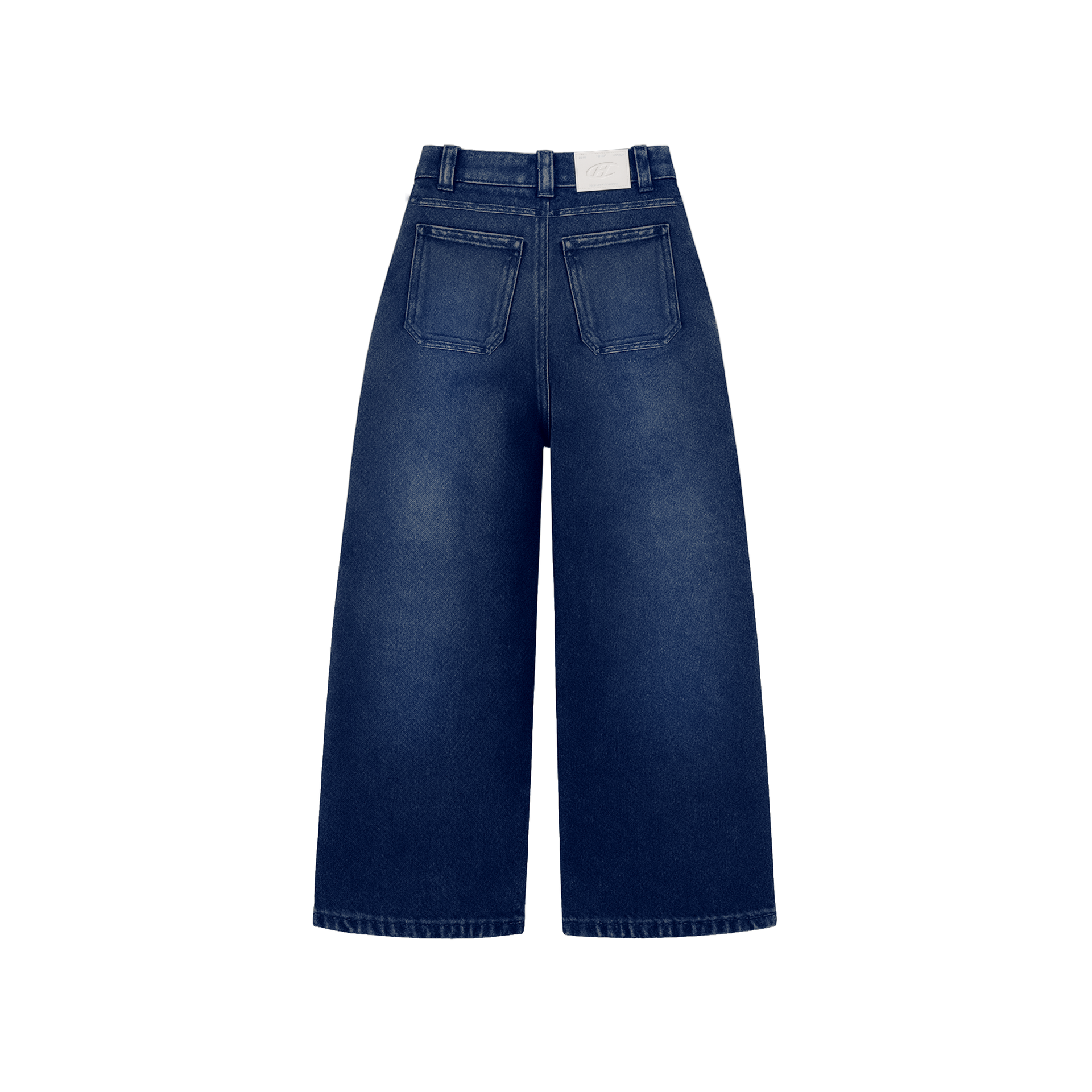BLUE JEAN FRAYED