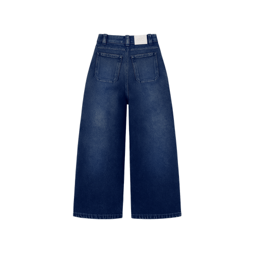 BLUE JEAN FRAYED