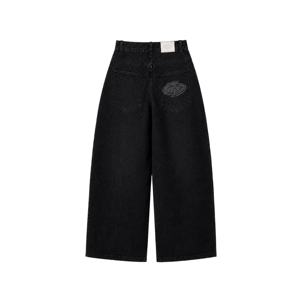 JEAN BLACK PARCHE