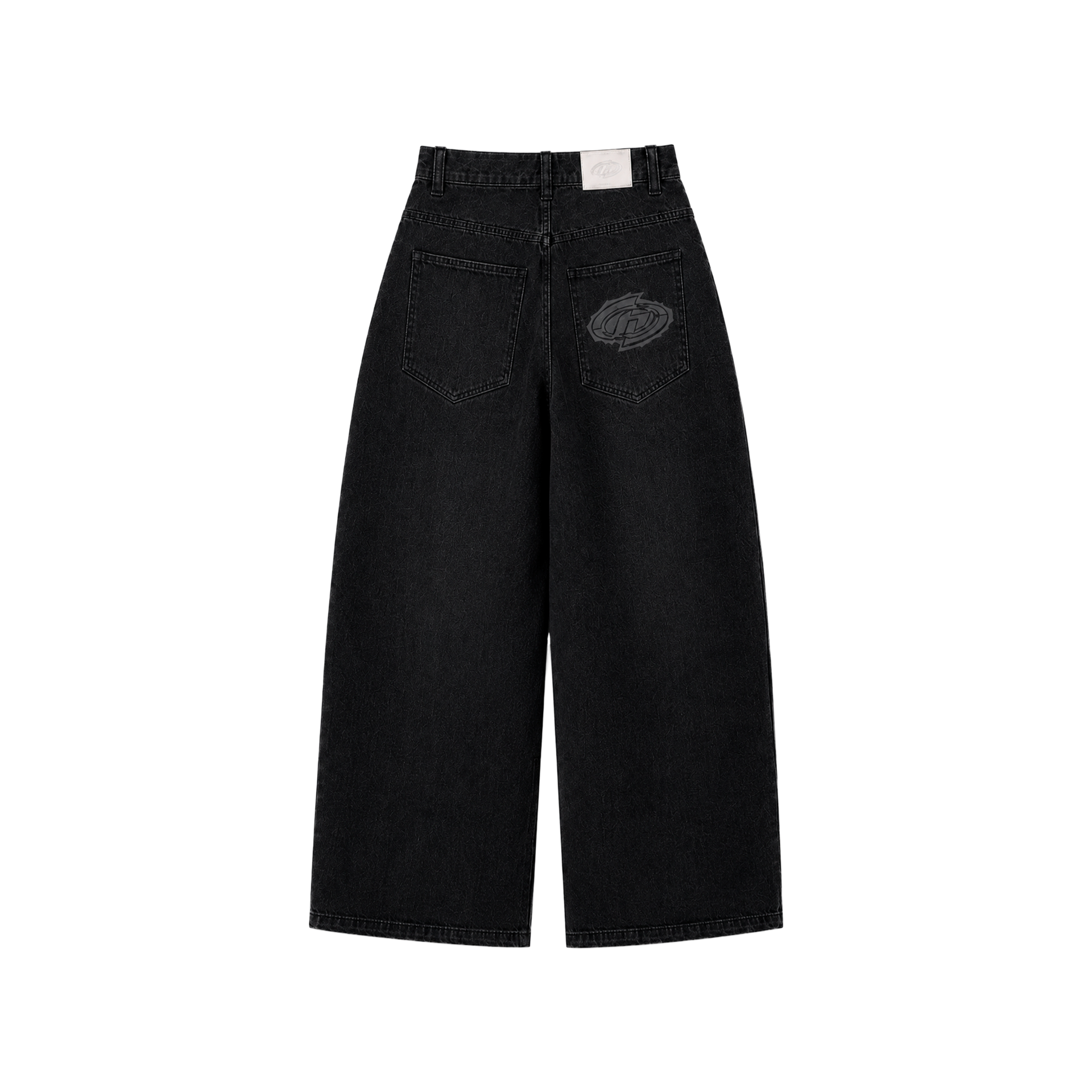 JEAN BLACK PARCHE
