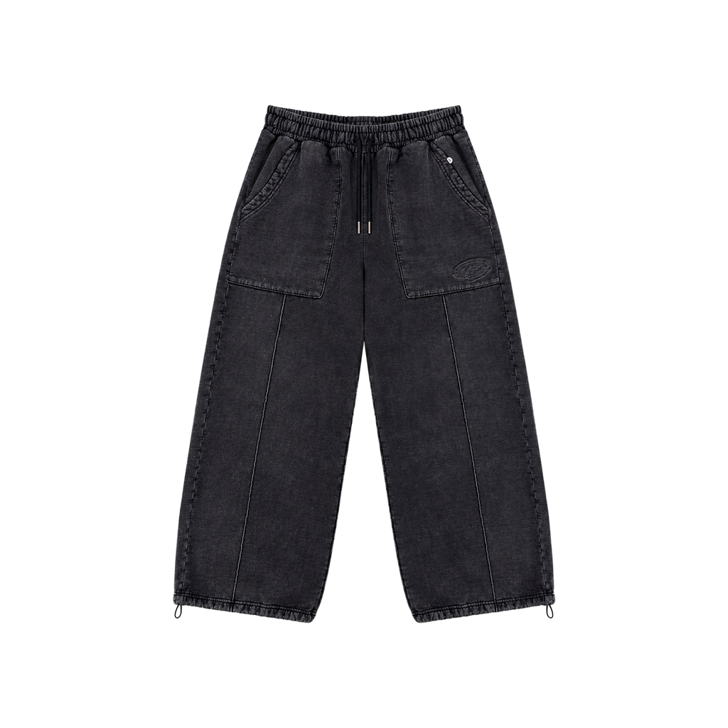 WIDE PANT BLACK VEIN