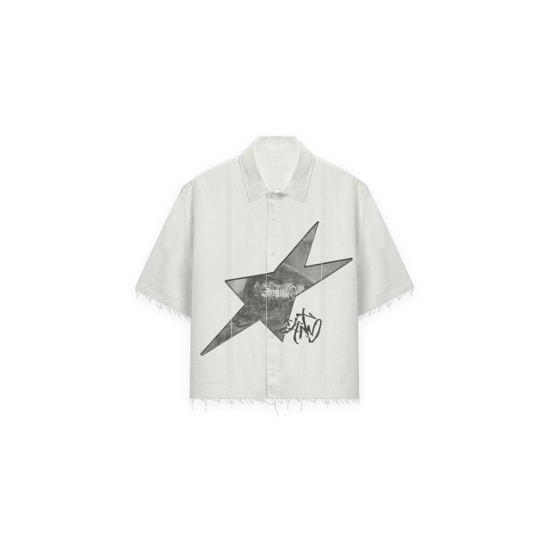 SHIRT WHITE STAR