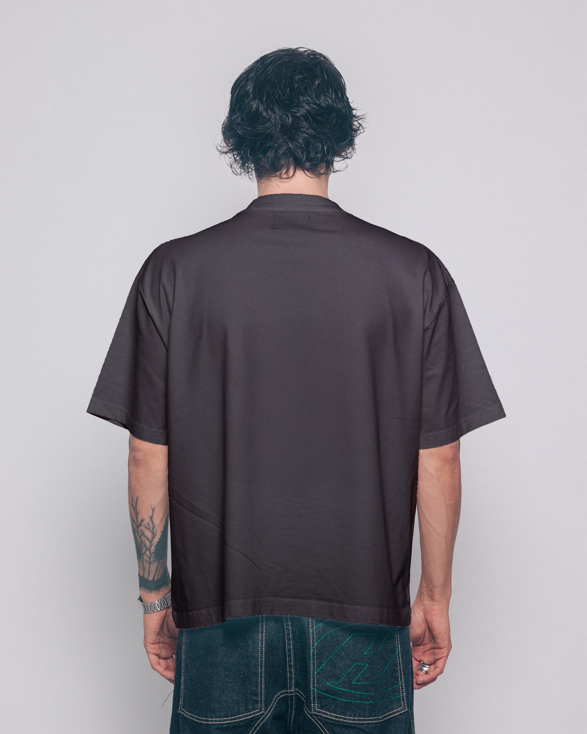 T-SHIRT CHARCOL BASIC