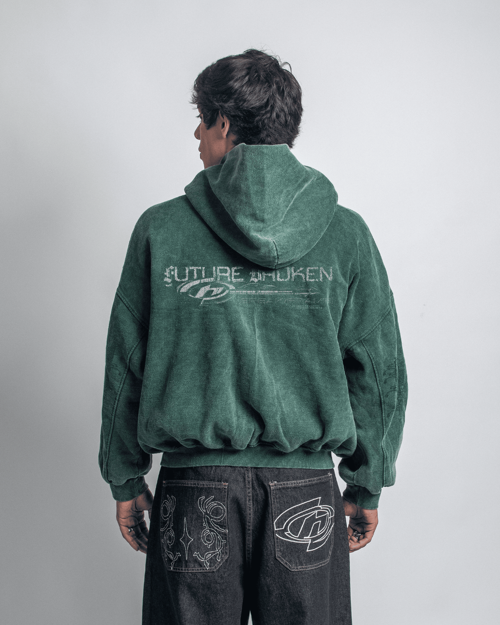 DOBLE ZIP HOODIE BROKEN