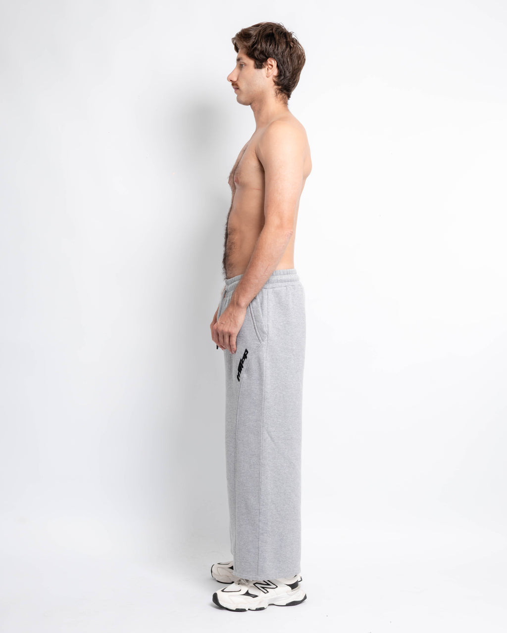 WIDE PANT MELANGE