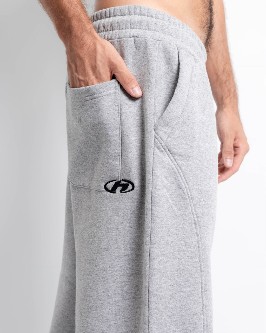 WIDE PANT MELANGE
