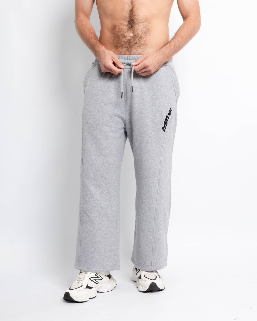 WIDE PANT MELANGE
