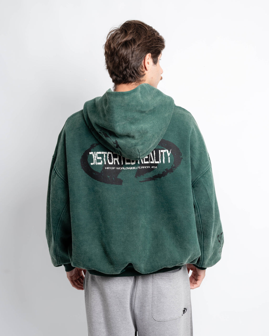 DOBLE ZIP HOODIE DISTORTED REALITY