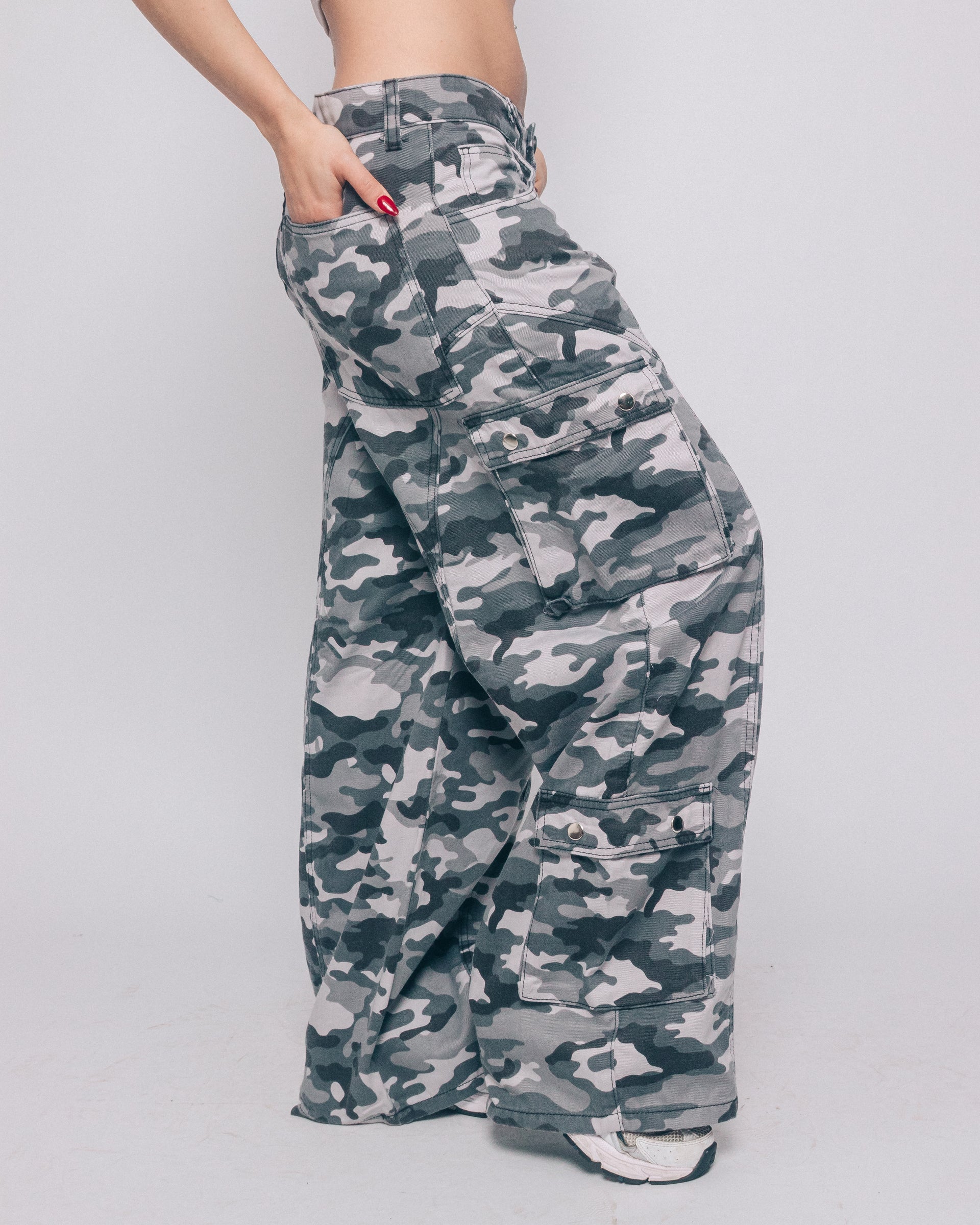 CARGO PANT CAMUFLADO GREY