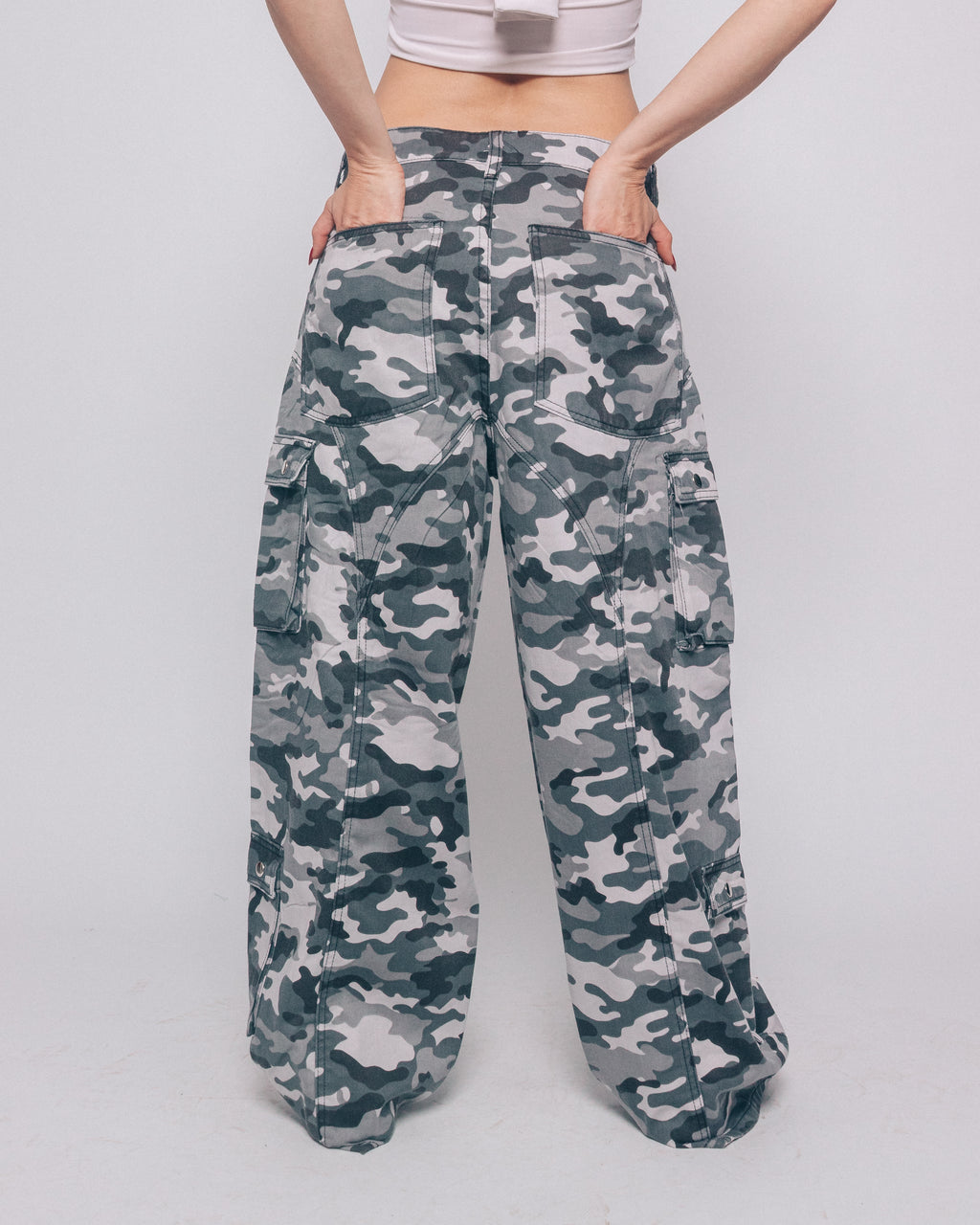 CARGO PANT CAMUFLADO GREY