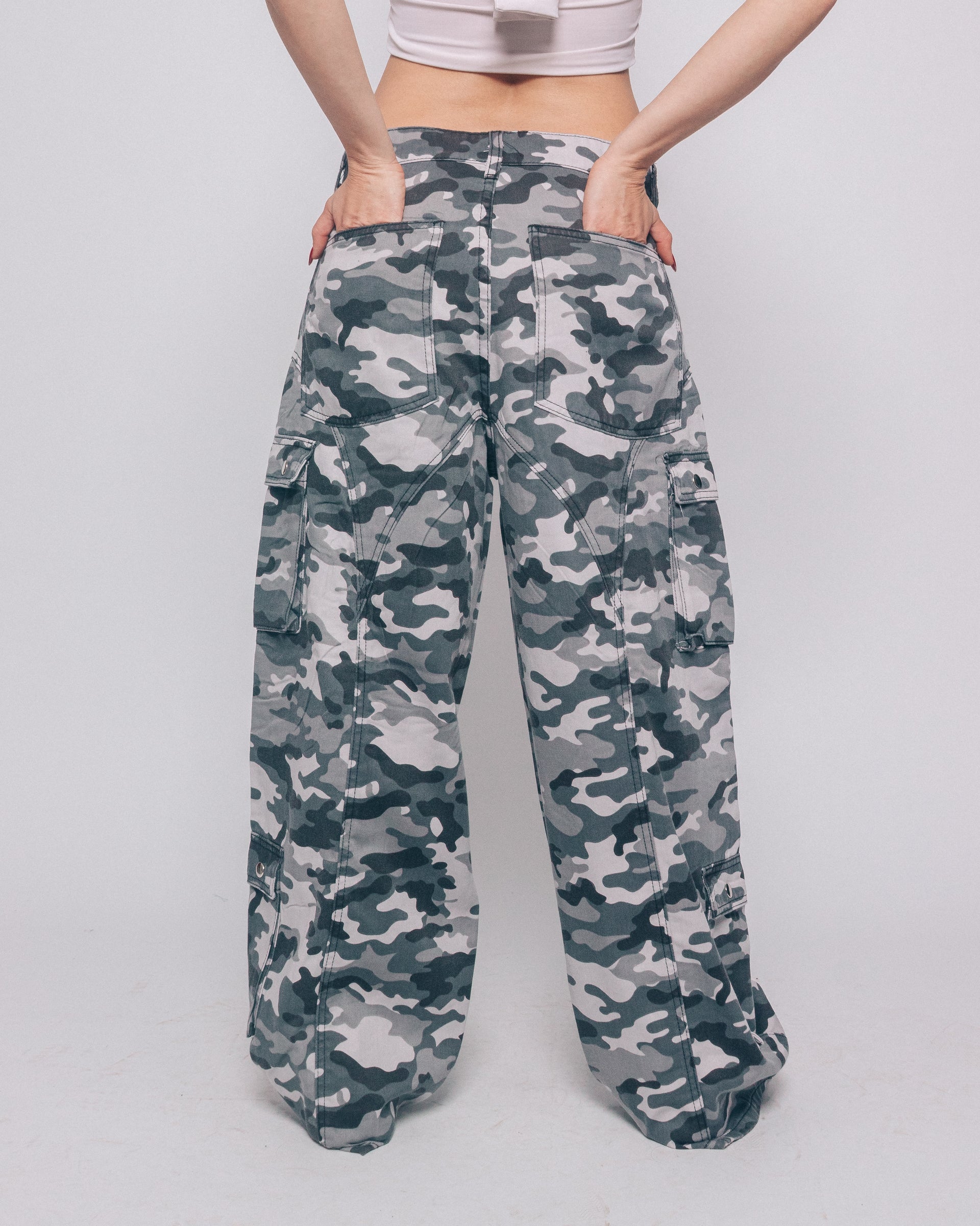 CARGO PANT CAMUFLADO GREY