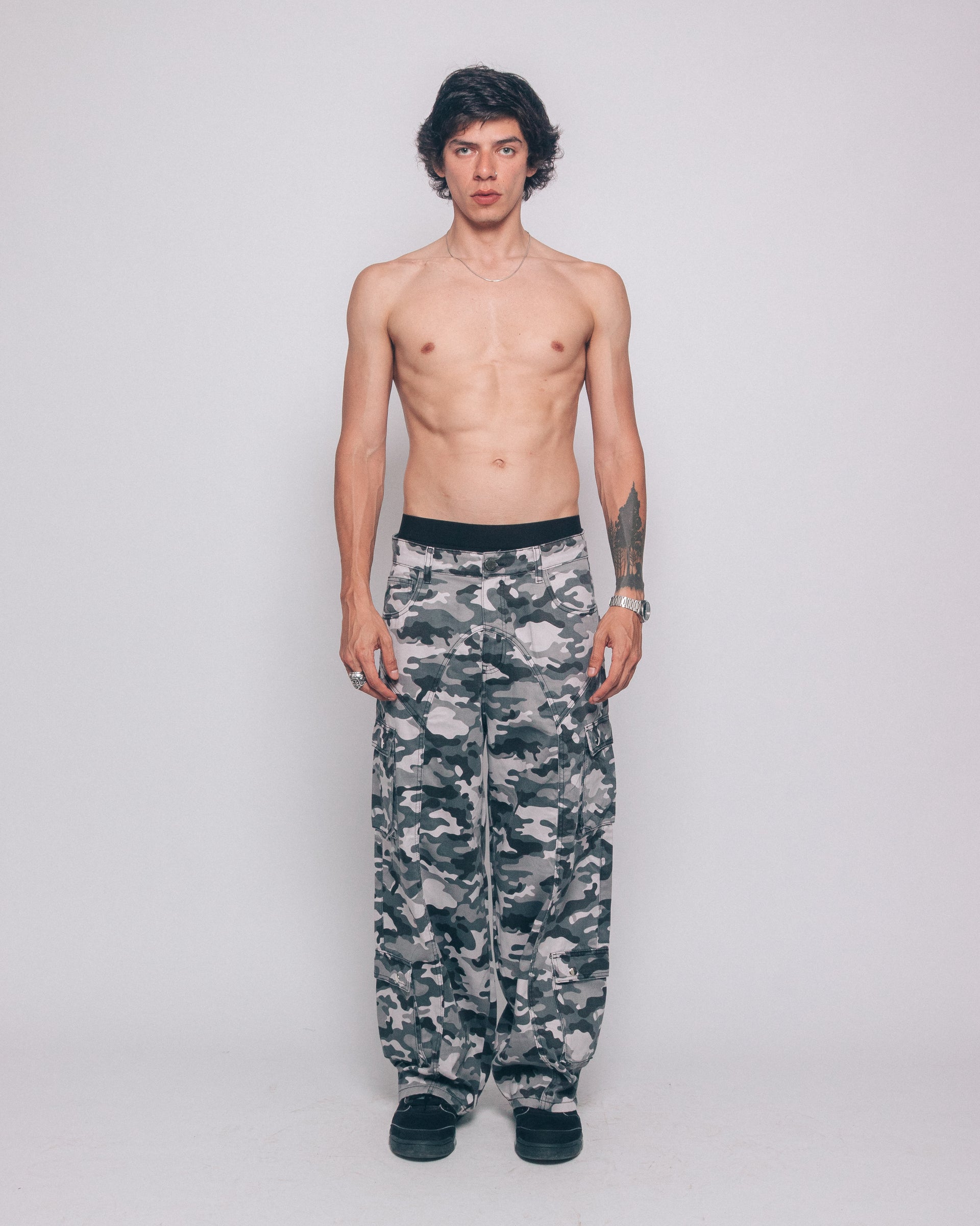 CARGO PANT CAMUFLADO GREY