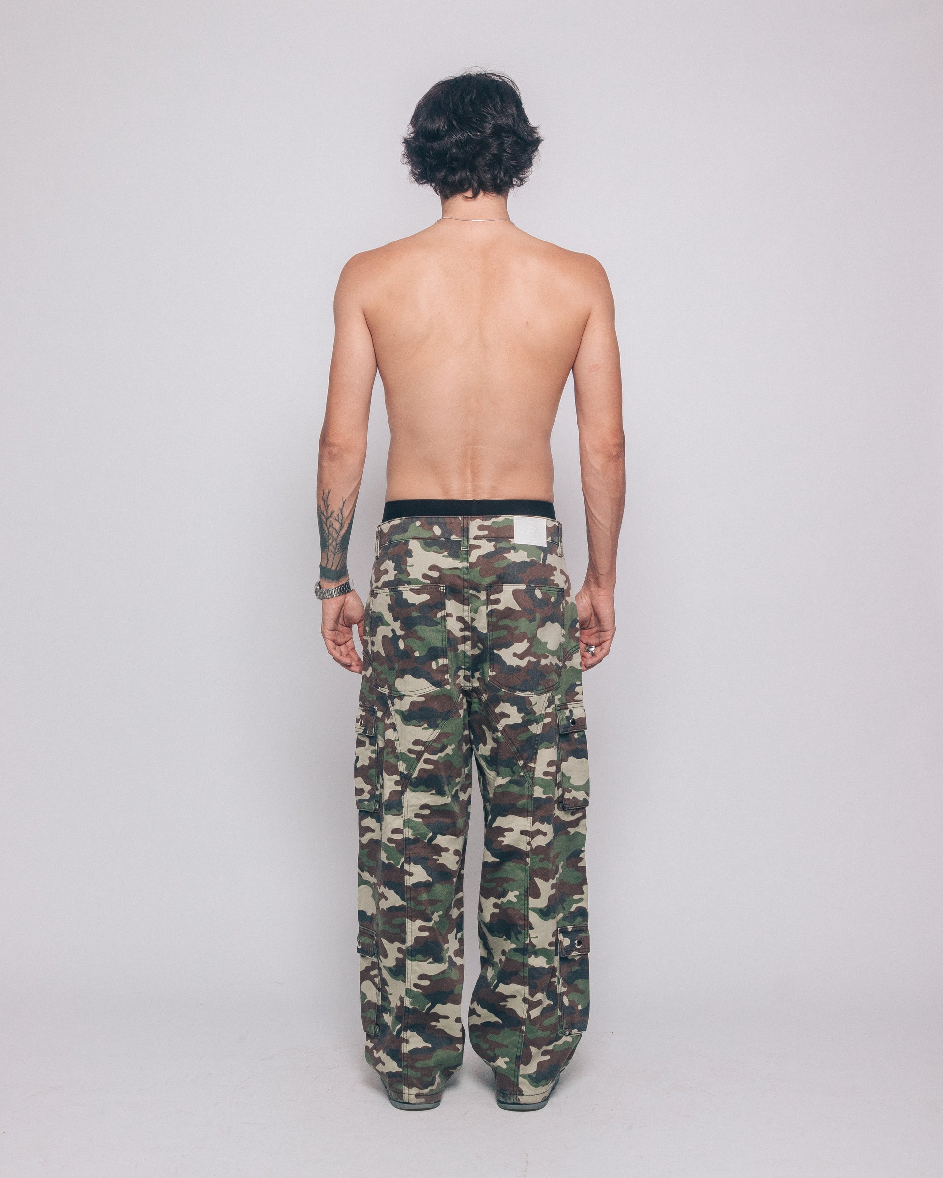 CARGO PANT CAMUFLADO GREEN