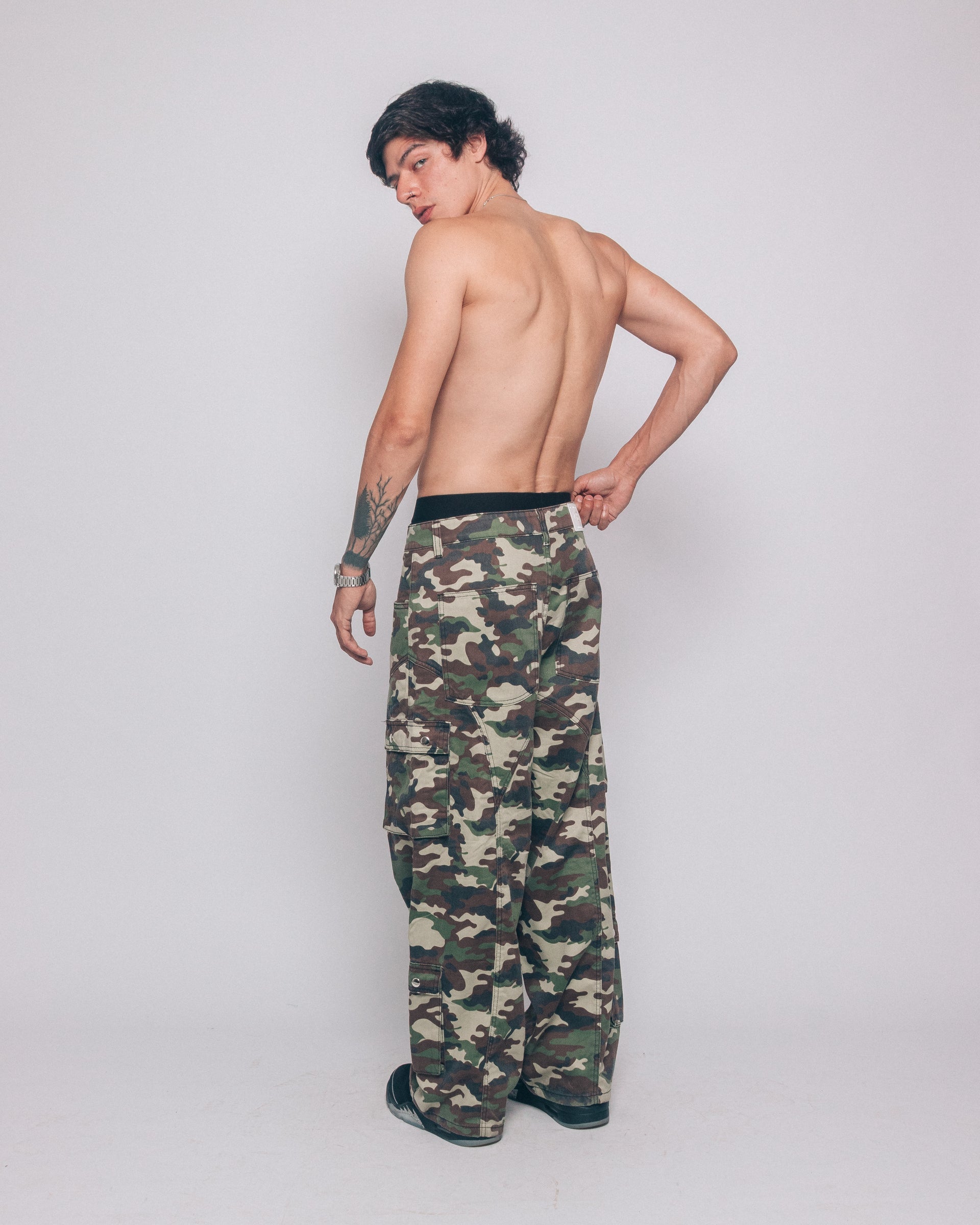 CARGO PANT CAMUFLADO GREEN