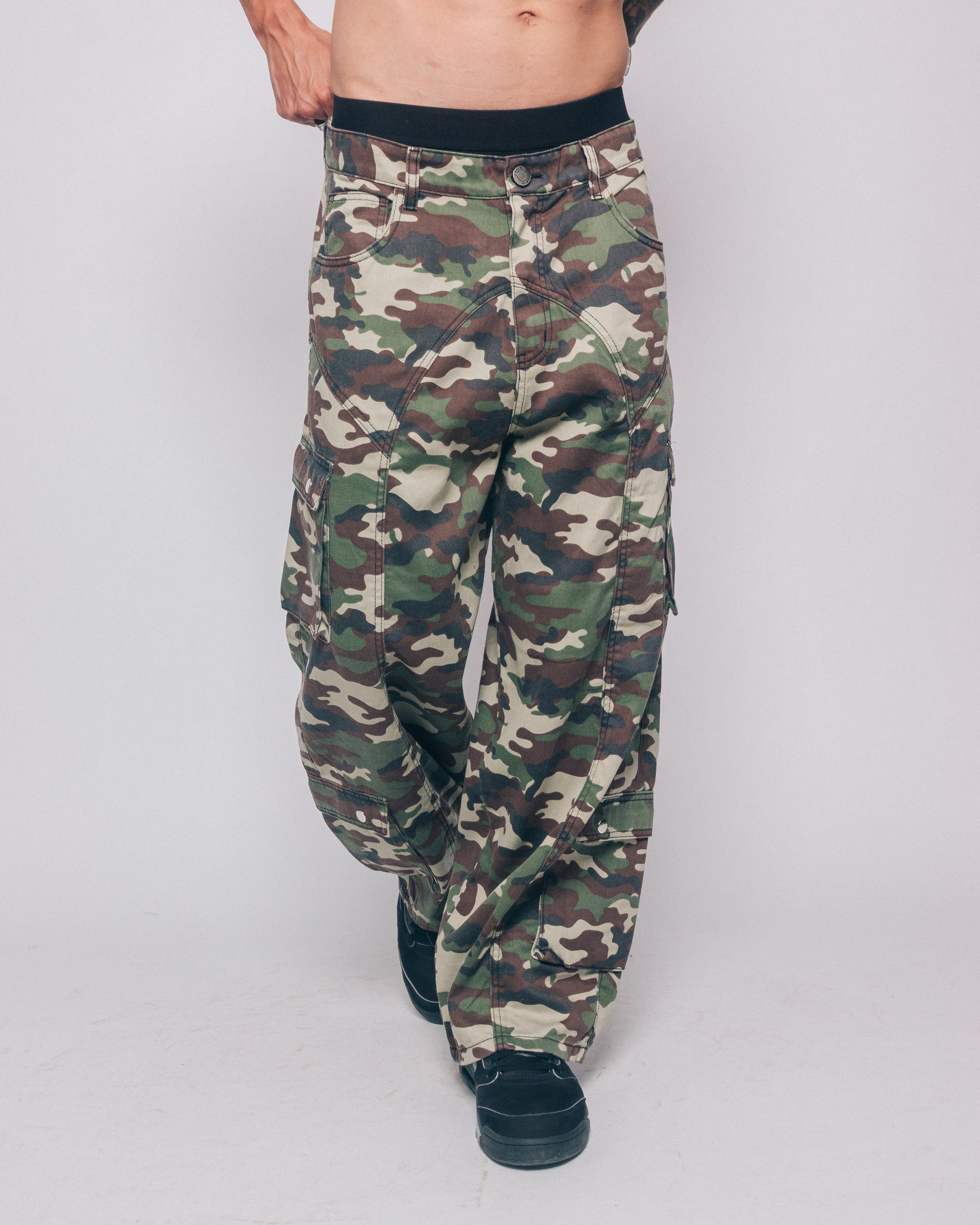 CARGO PANT CAMUFLADO GREEN
