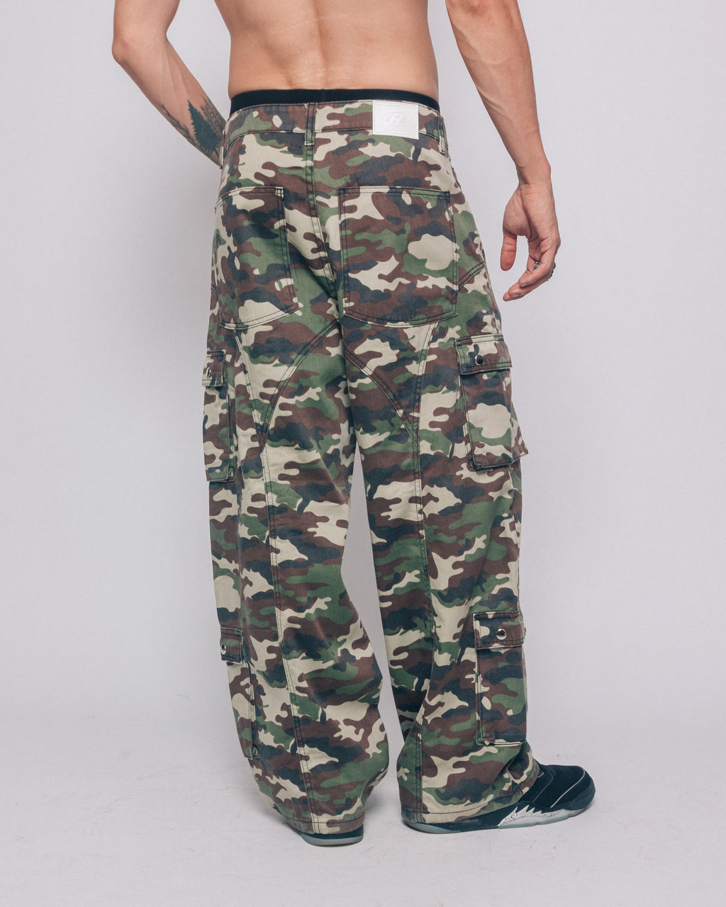 CARGO PANT CAMUFLADO GREEN
