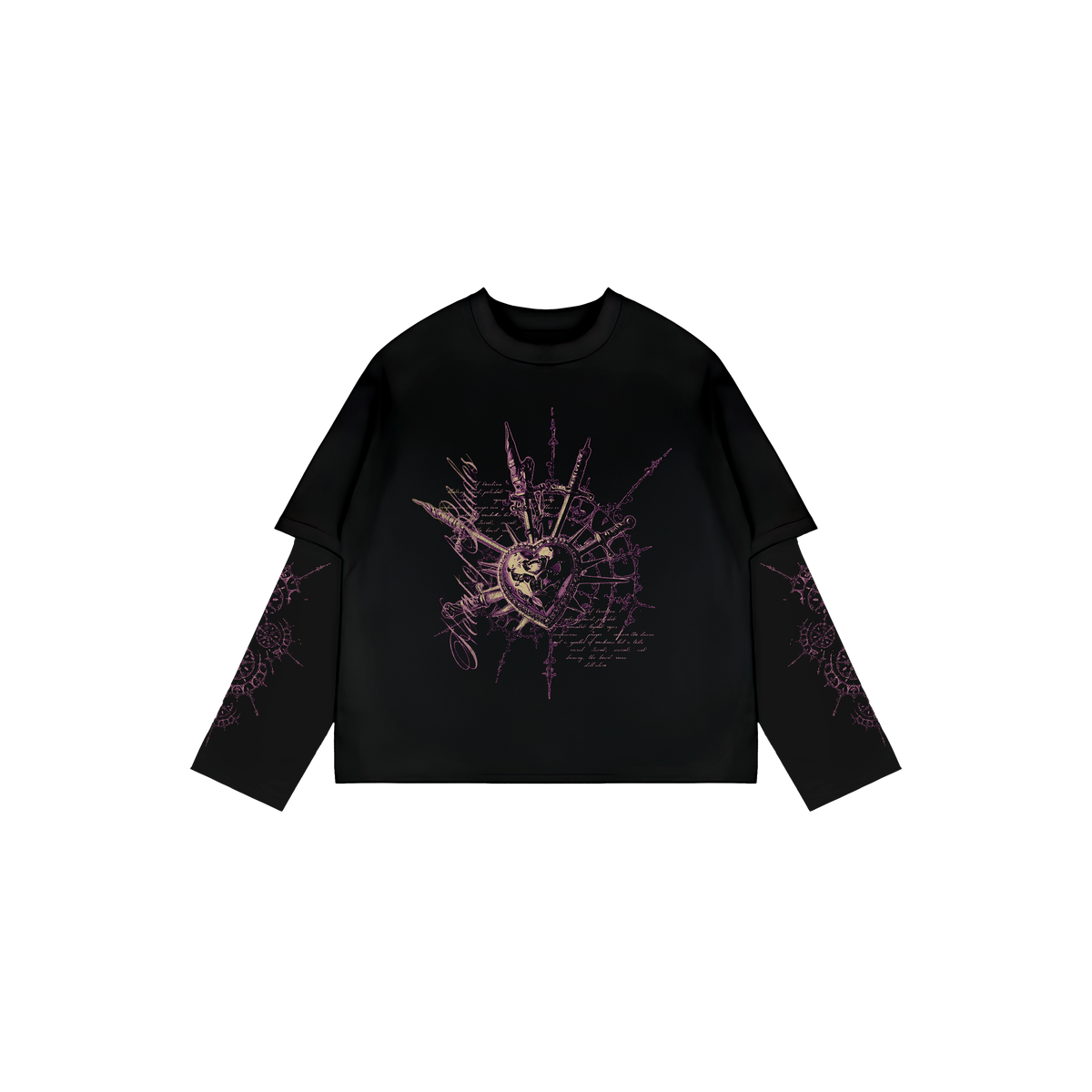 LONG SLEEVE HEART OF BLADES
