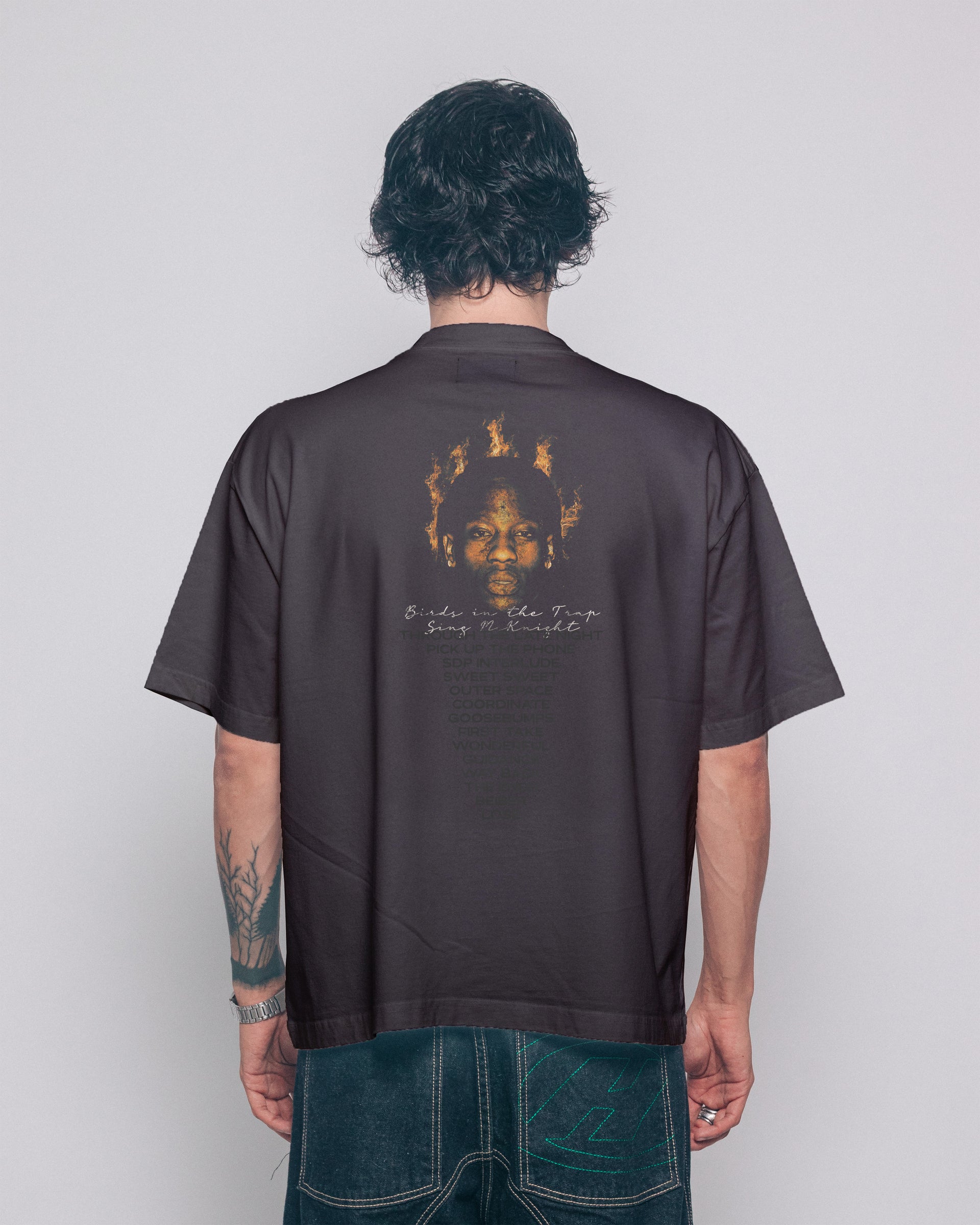 T-SHIRT TRAVIS CHARCOL