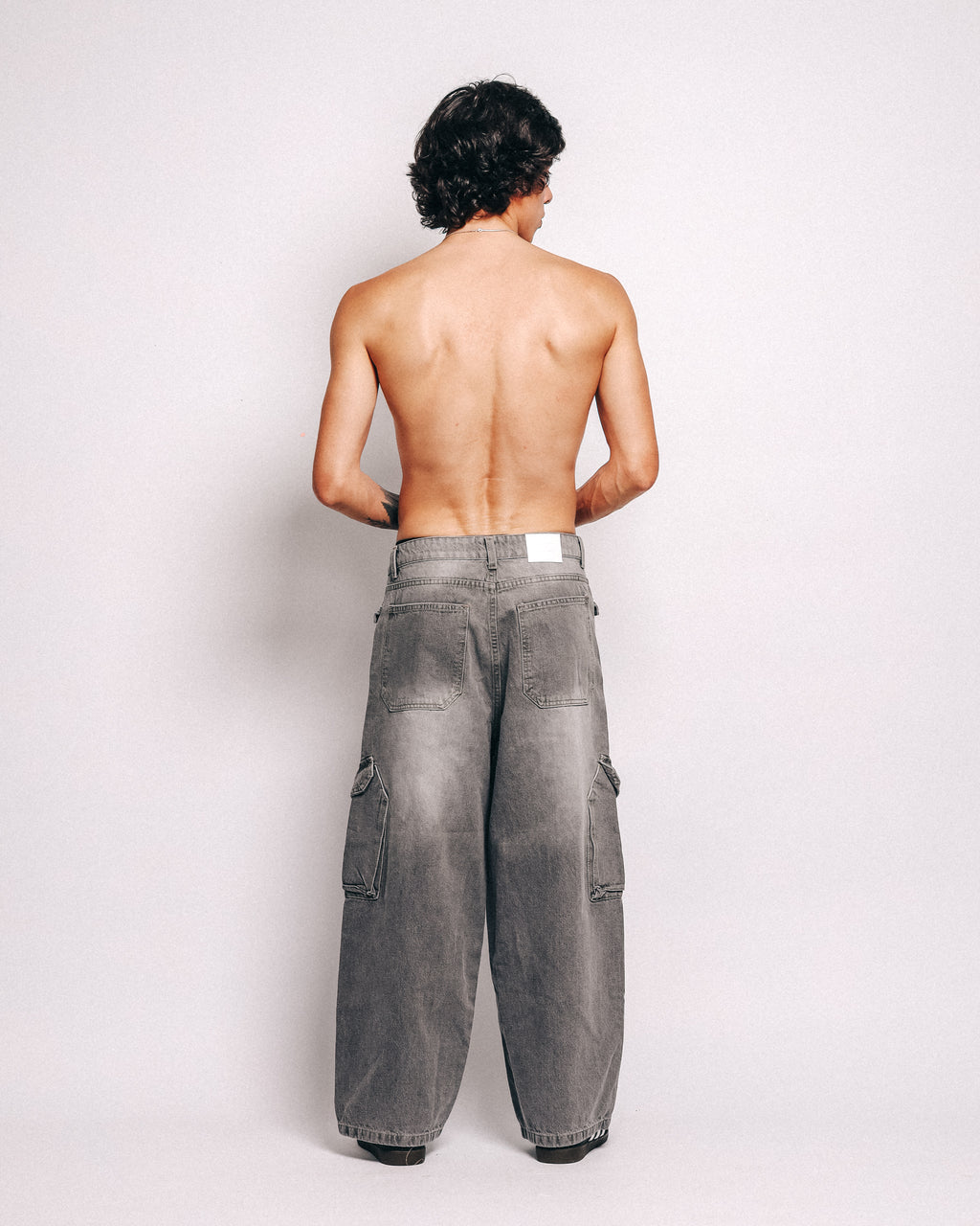 CARGO GREY JEAN