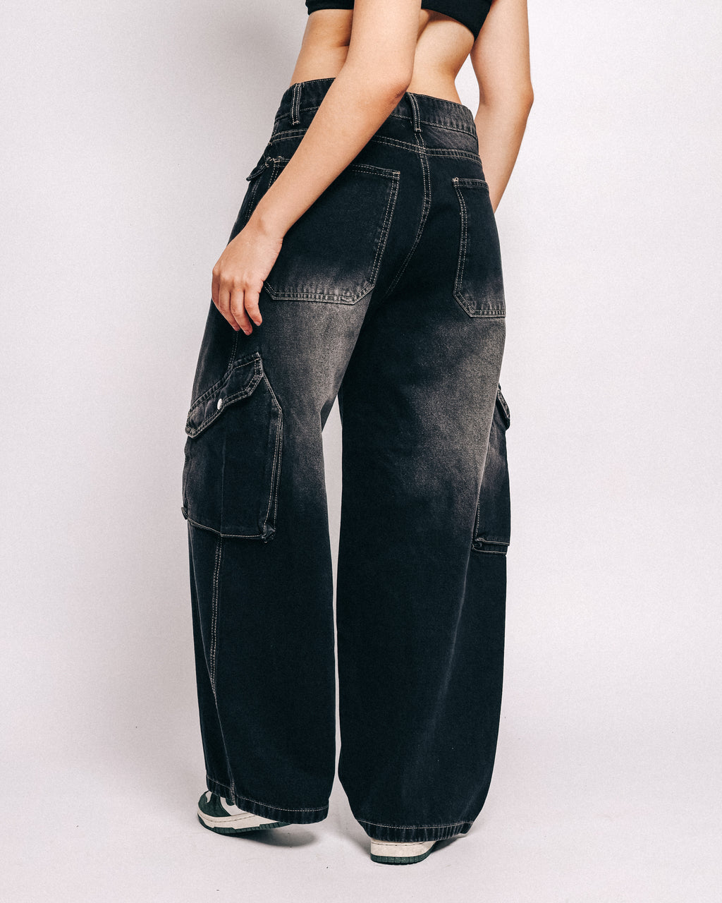 CARGO BLACK JEAN
