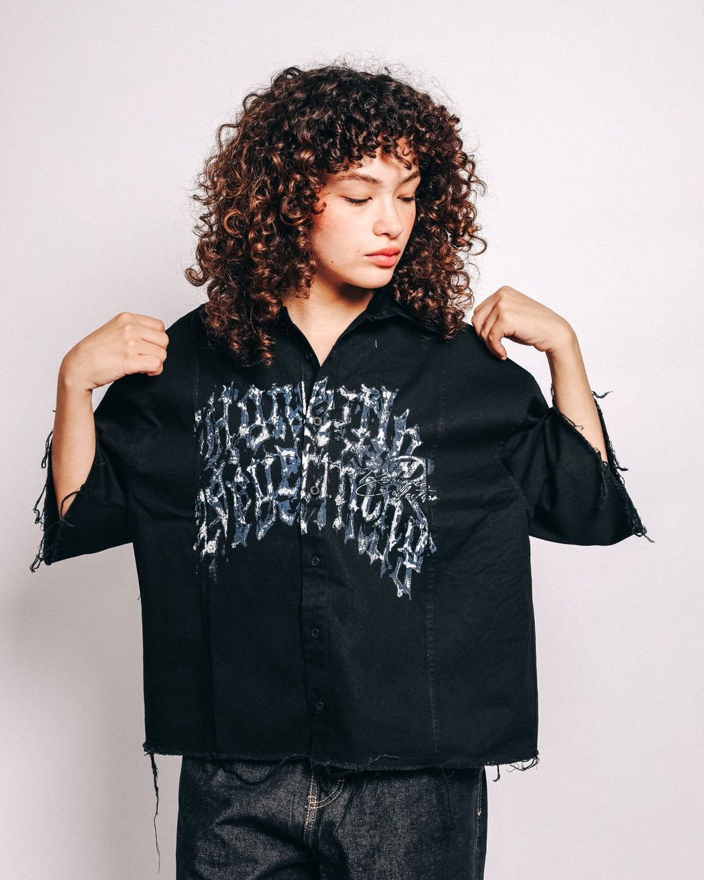 SHIRT BLACK HONESTLY