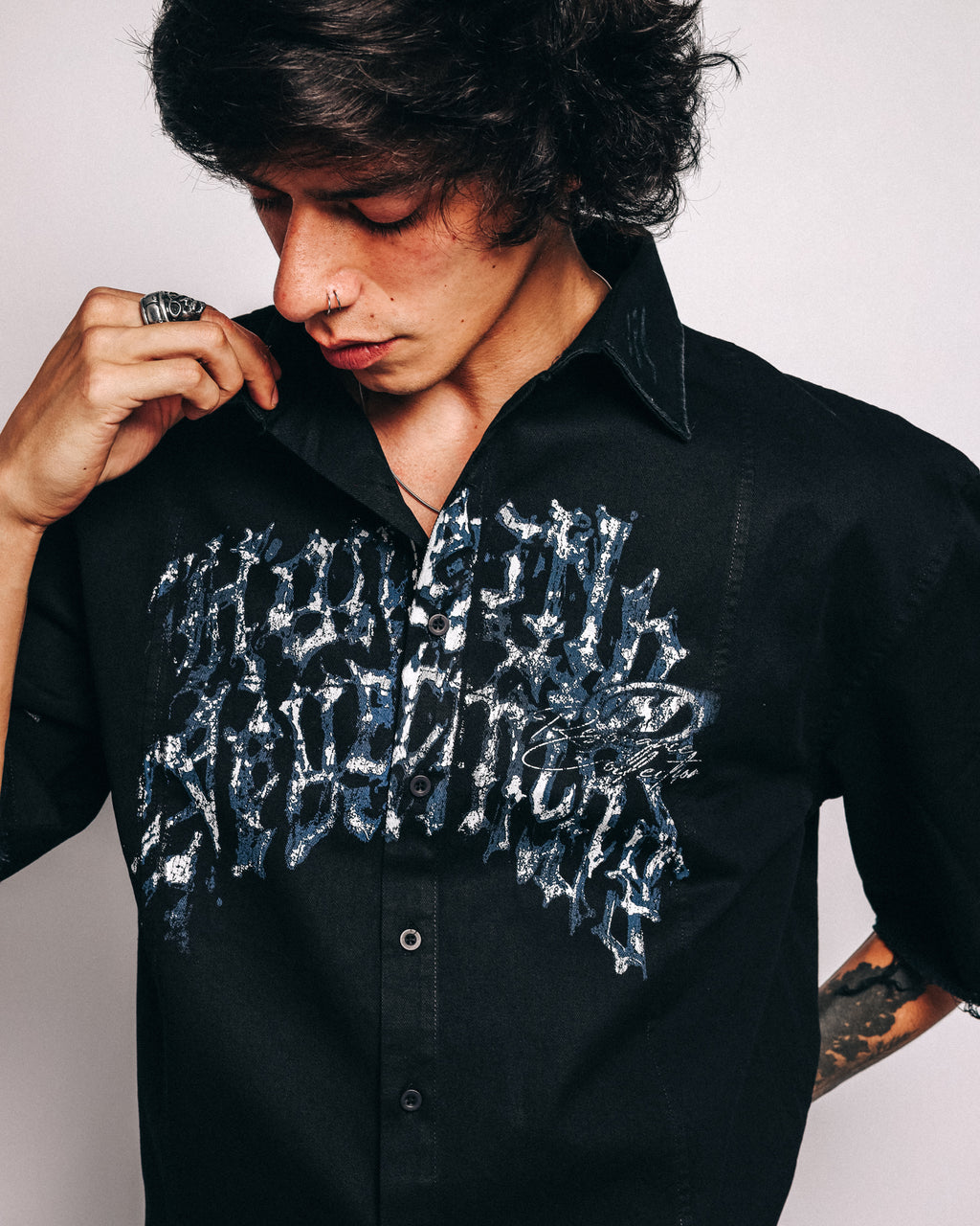SHIRT BLACK HONESTLY