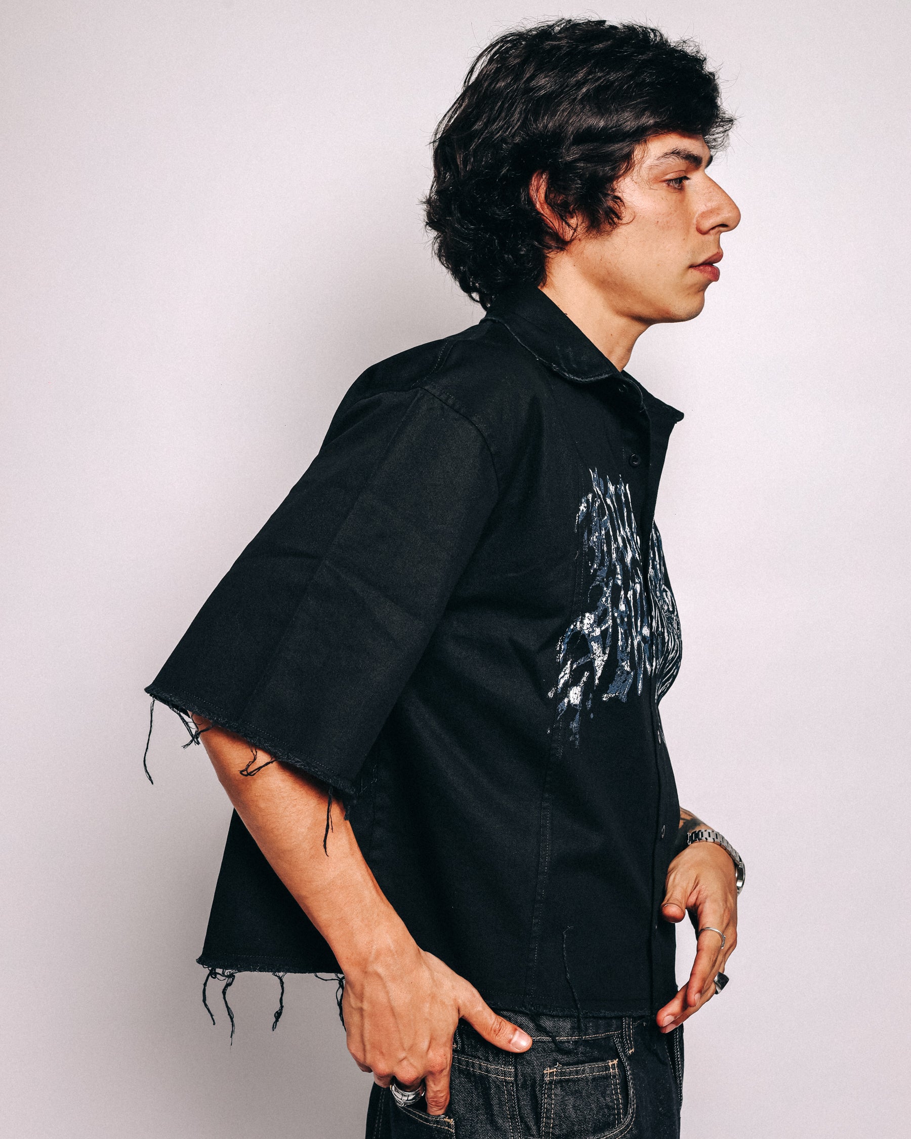 SHIRT BLACK HONESTLY