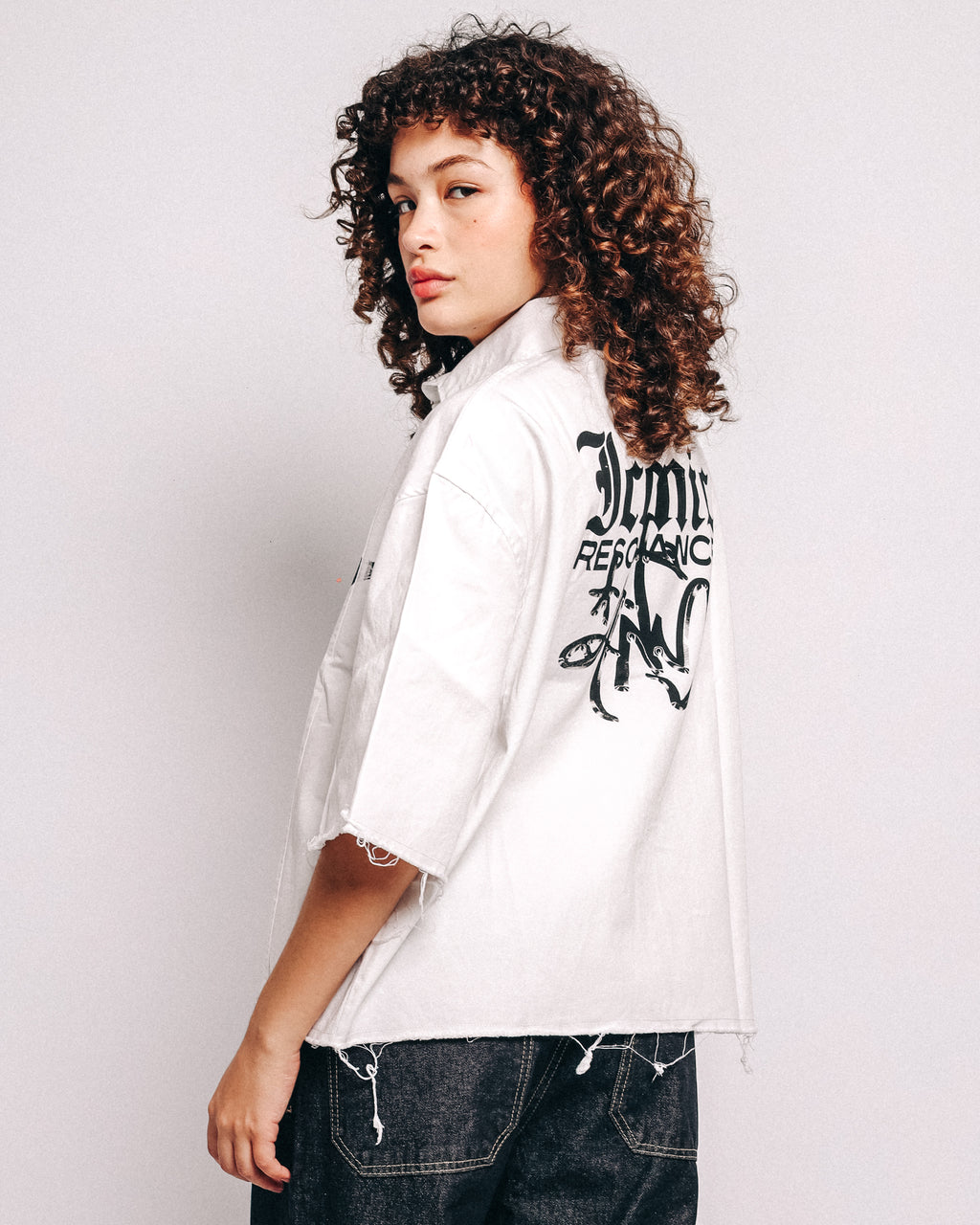 SHIRT WHITE STAR