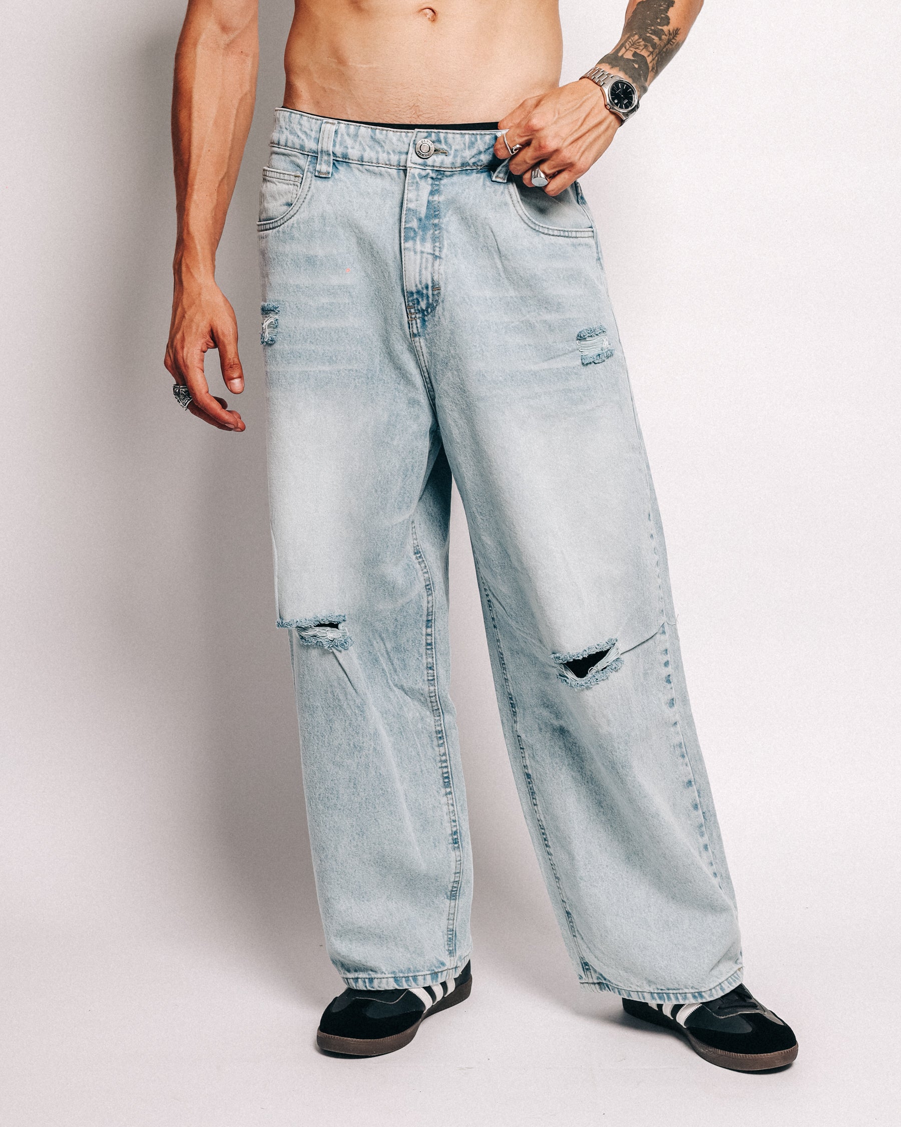 HIELO JEAN FRAYED