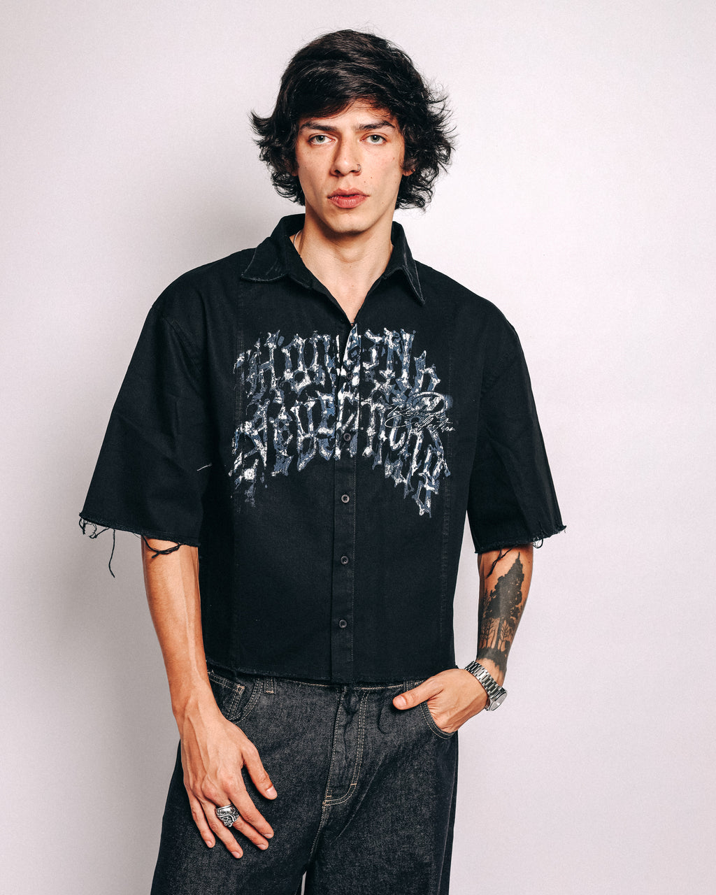 SHIRT BLACK HONESTLY