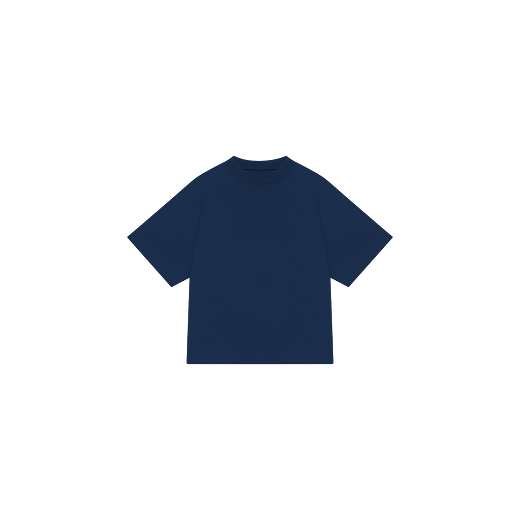 T-SHIRT NAVY BLUE BASIC