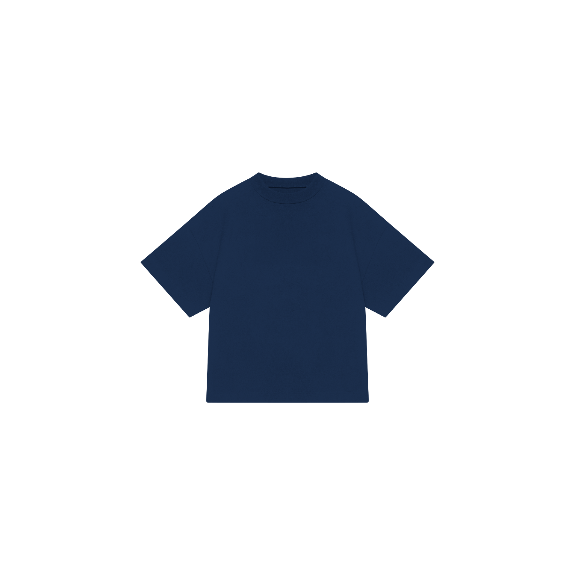 T-SHIRT NAVY BLUE BASIC