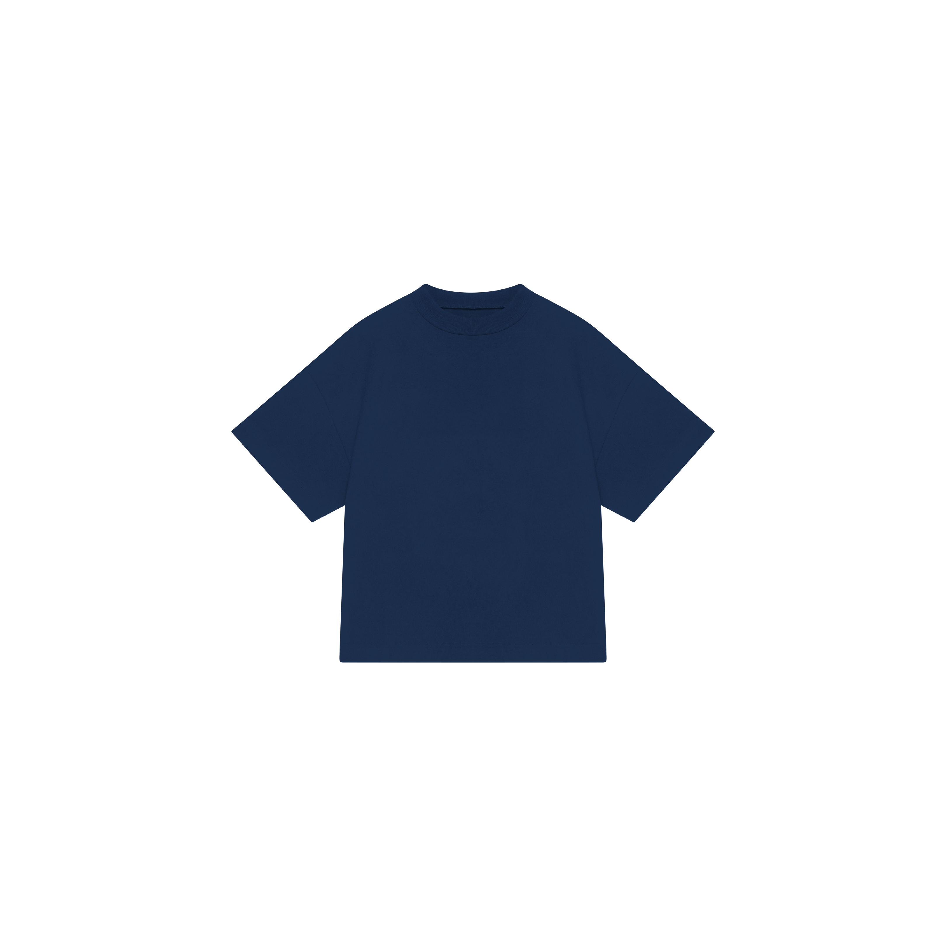 T-SHIRT NAVY BLUE BASIC