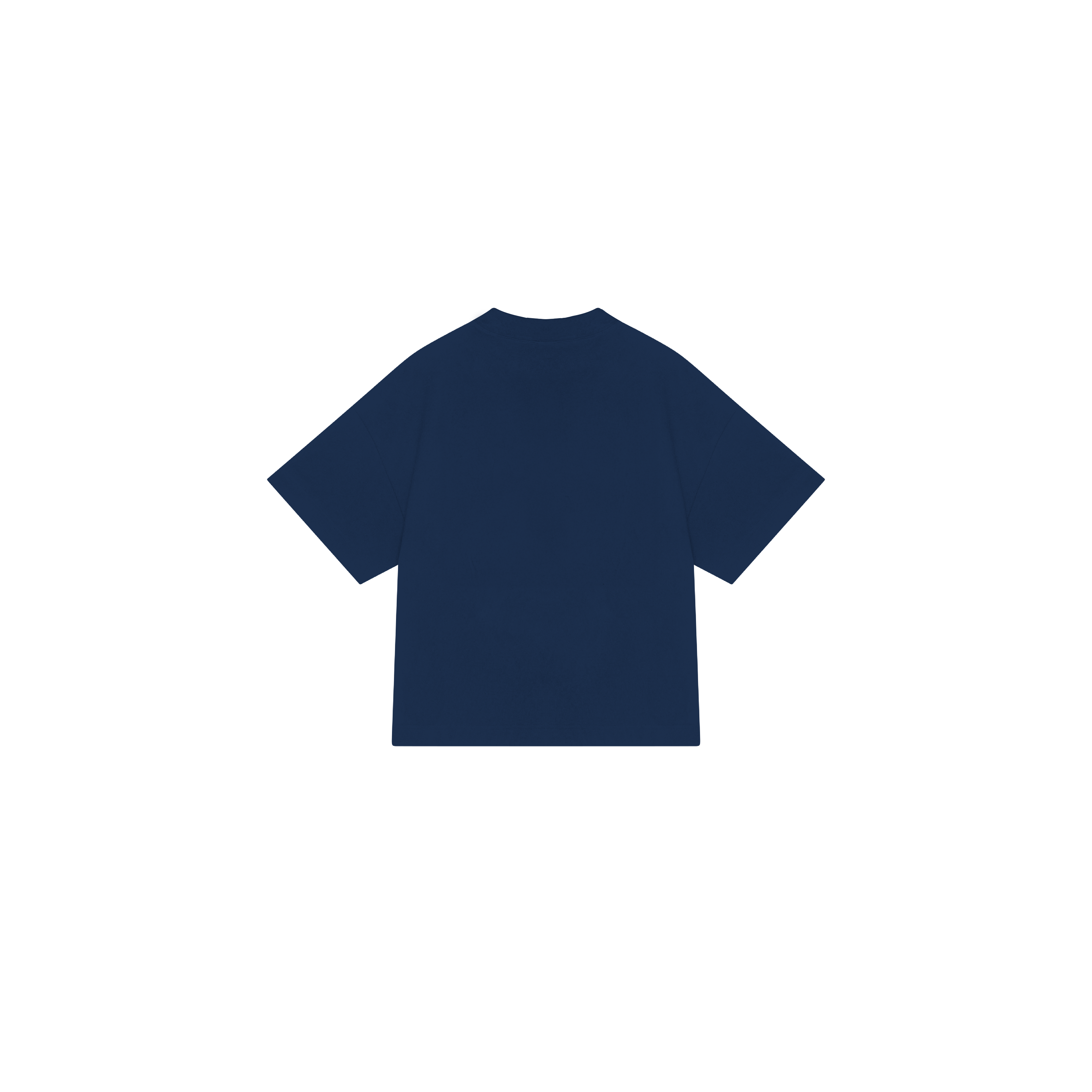 T-SHIRT NAVY BLUE BASIC