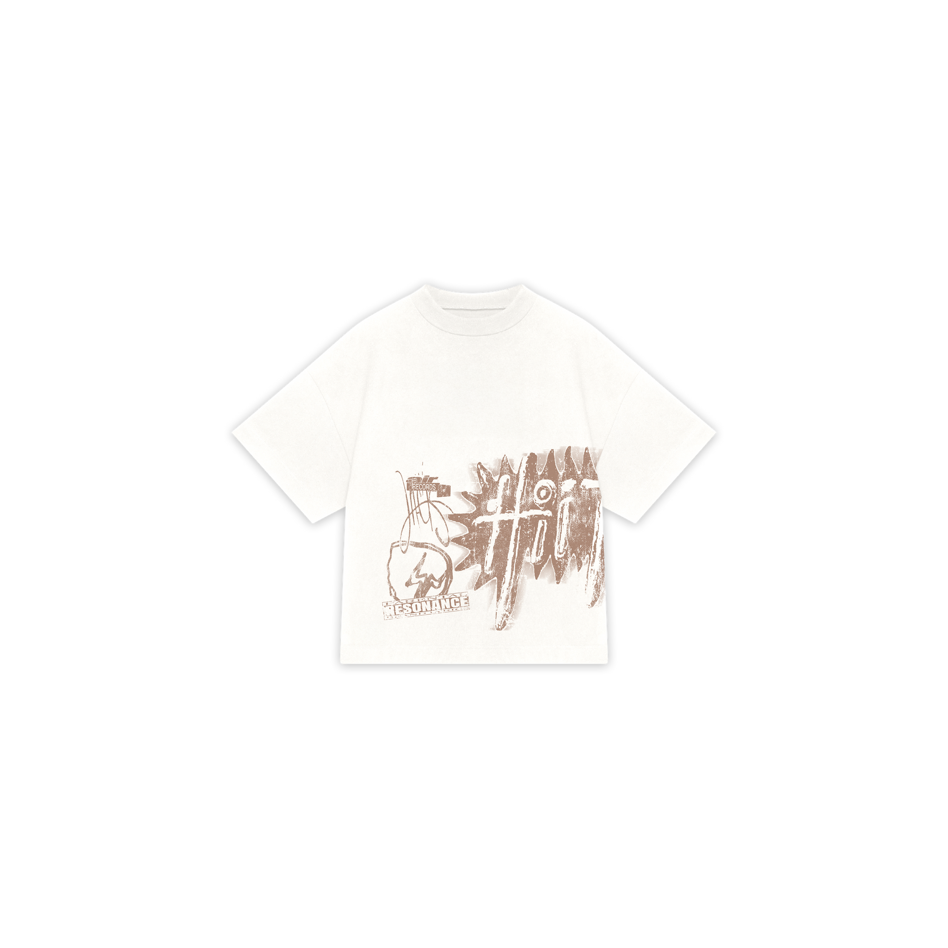 T-SHIRT AIR RECORD WHITE