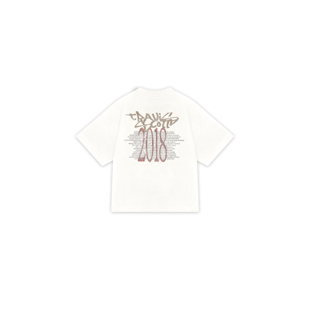 T-SHIRT TRAVIS WHITE