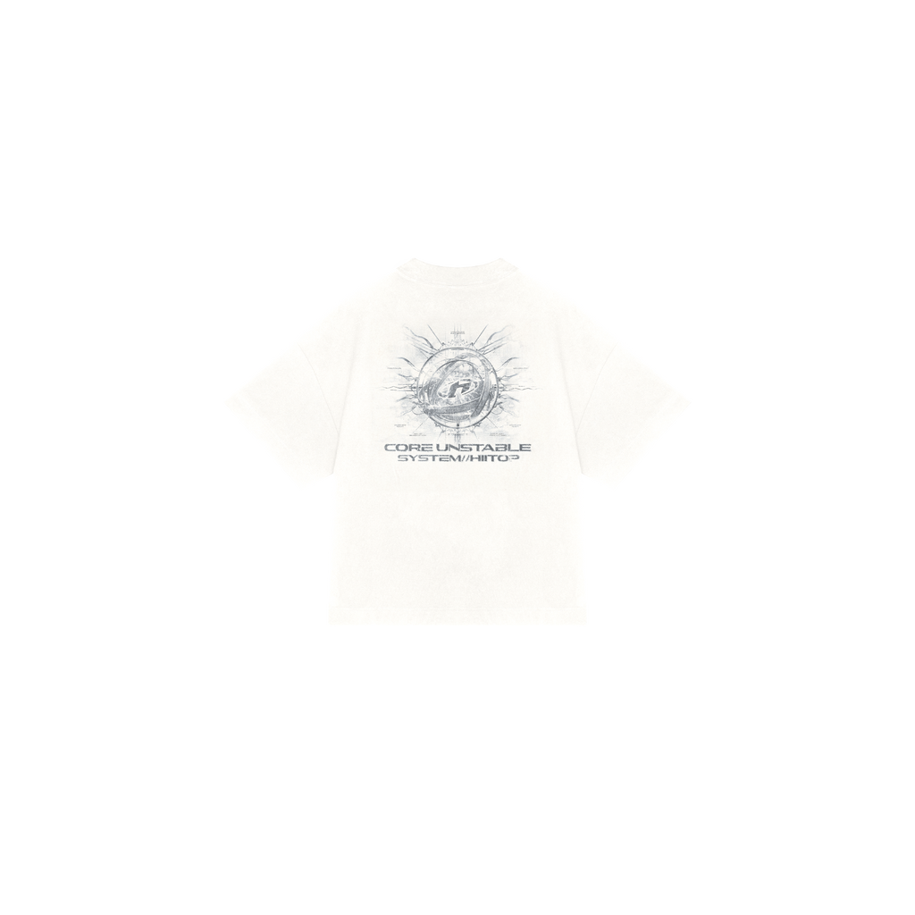 T-SHIRT WHITE CORE UNSTABLE