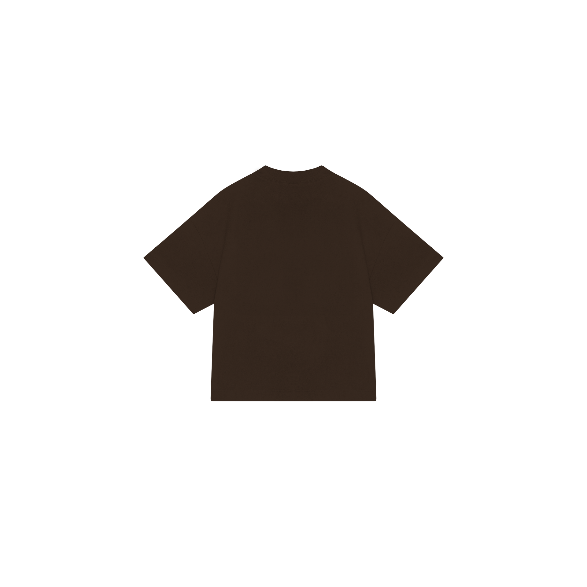 T-SHIRT BROWN BASIC