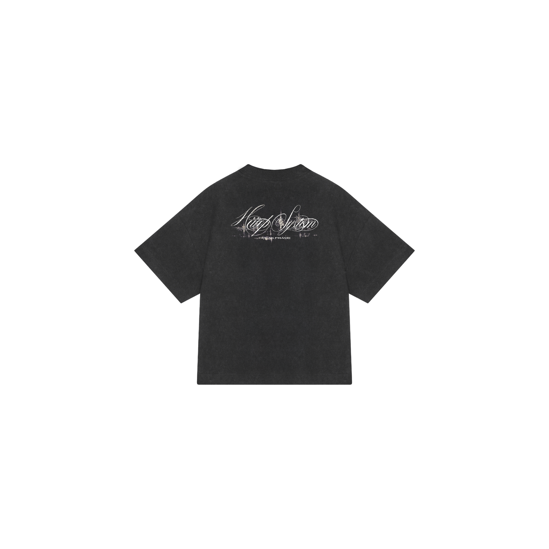 T-SHIRT BLACK COSMOS