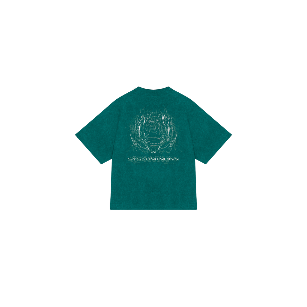 T-SHIRT GREEN SYSTEM UNKNOWN