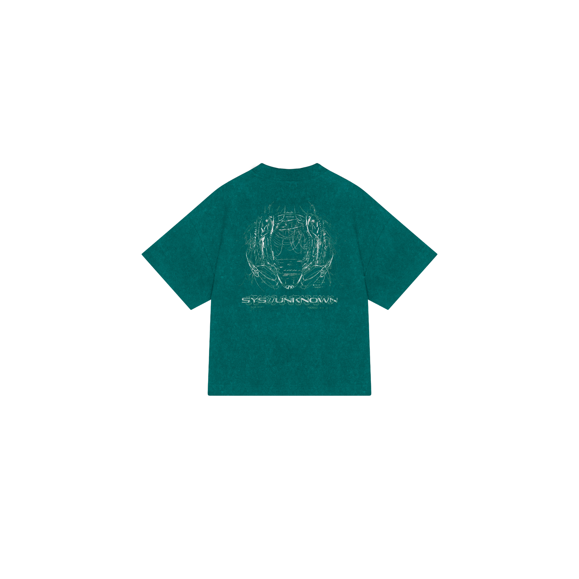 T-SHIRT GREEN SYSTEM UNKNOWN