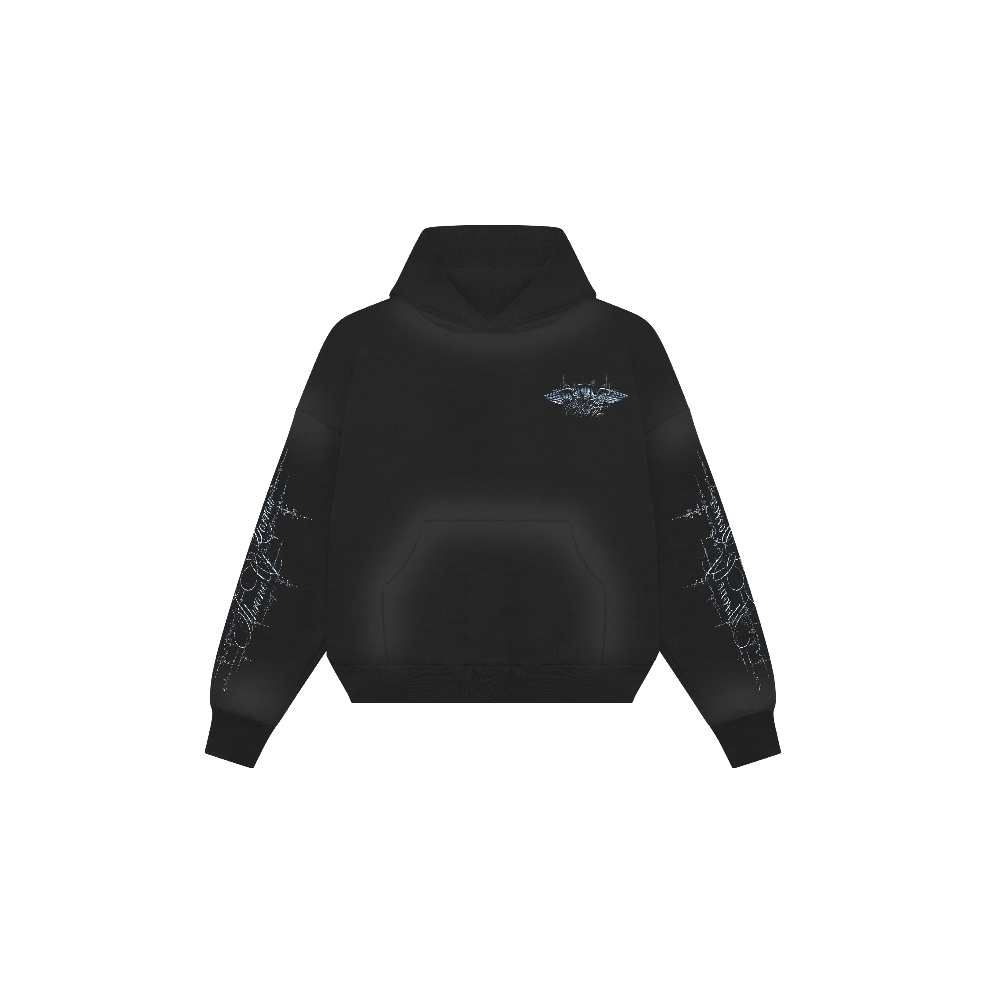 HOODIE NEGRA THRONE OF SORROW