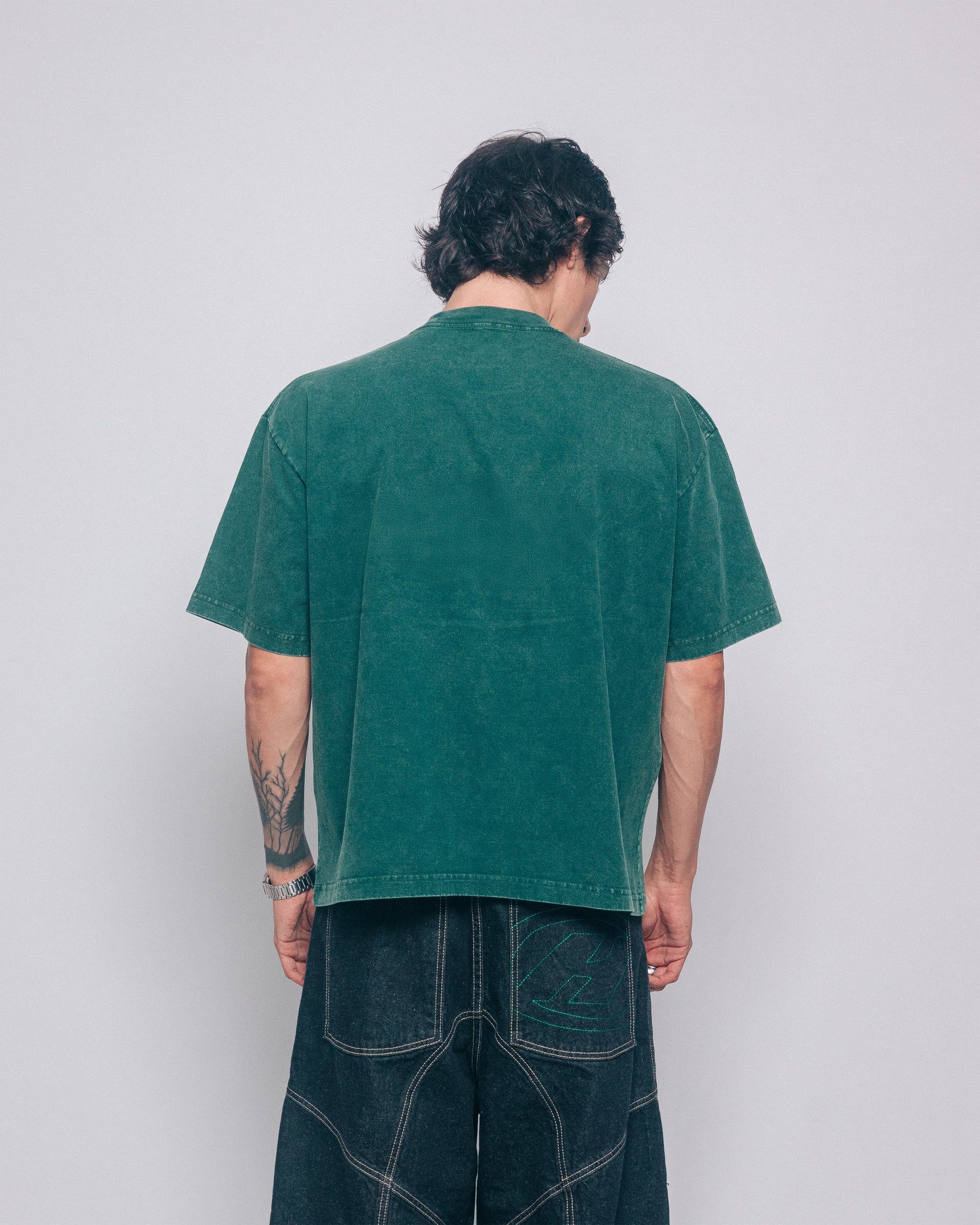 T-SHIRT GREEN BASIC