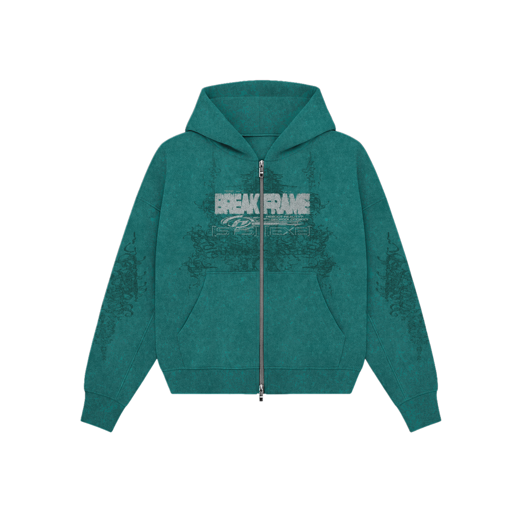 DOBLE ZIP HOODIE BROKEN