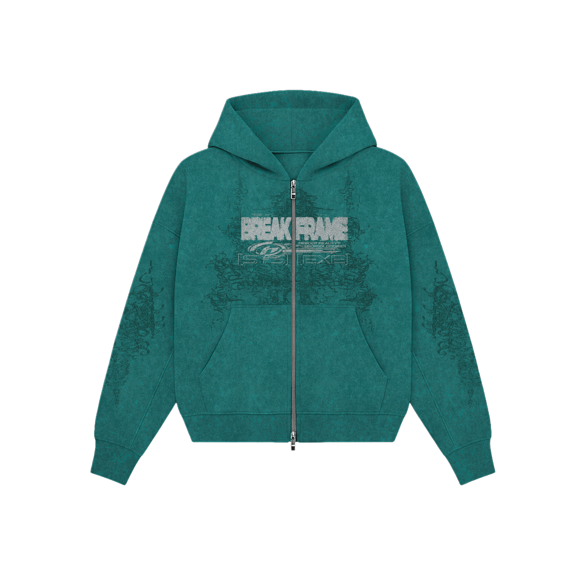 DOBLE ZIP HOODIE BROKEN