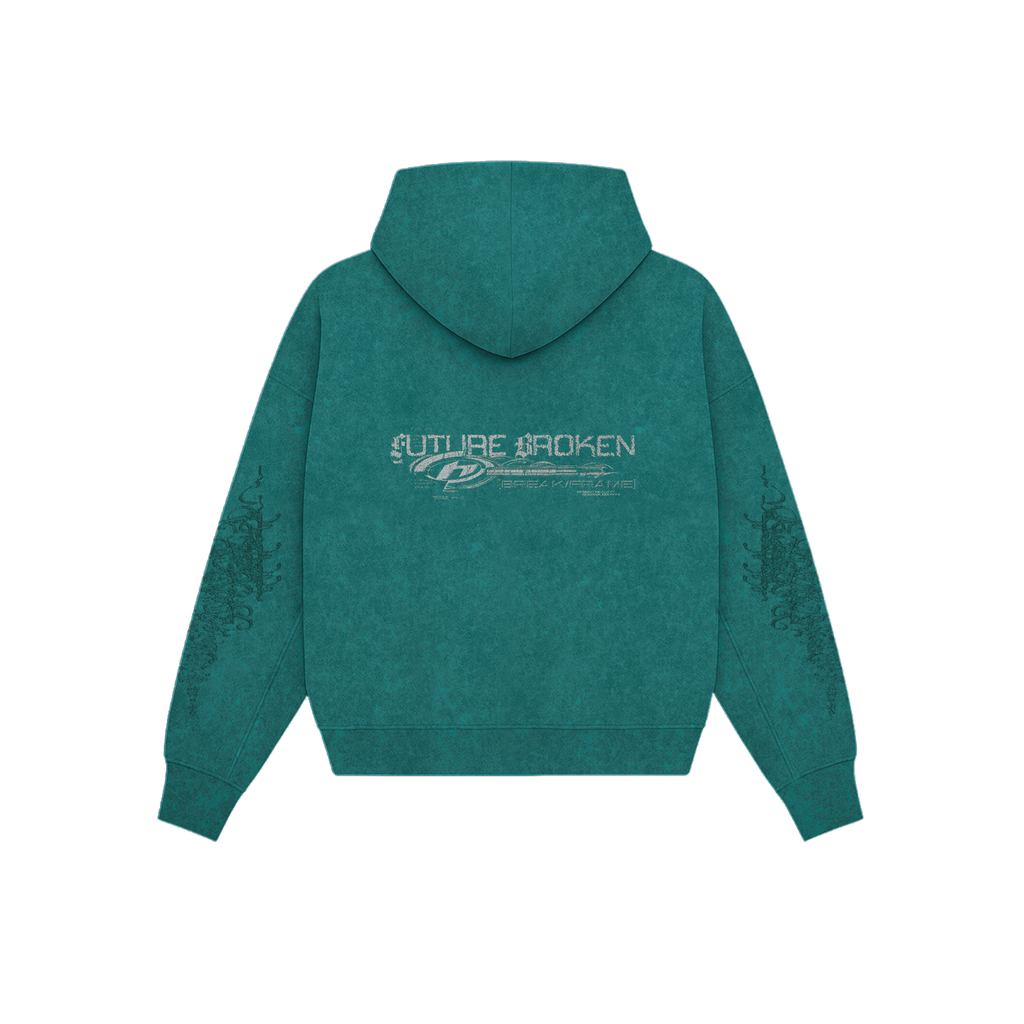 DOBLE ZIP HOODIE BROKEN