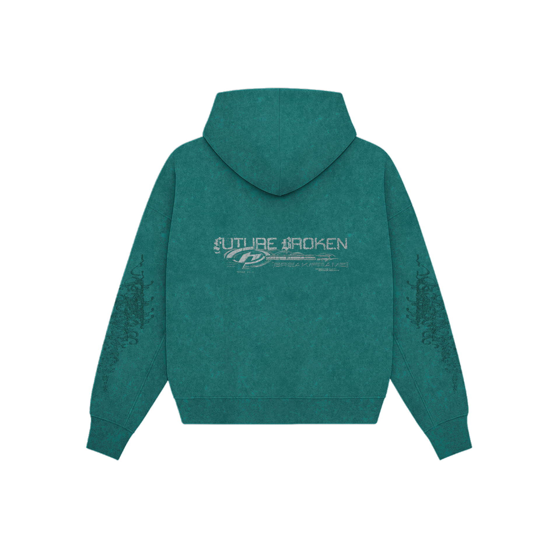 DOBLE ZIP HOODIE BROKEN
