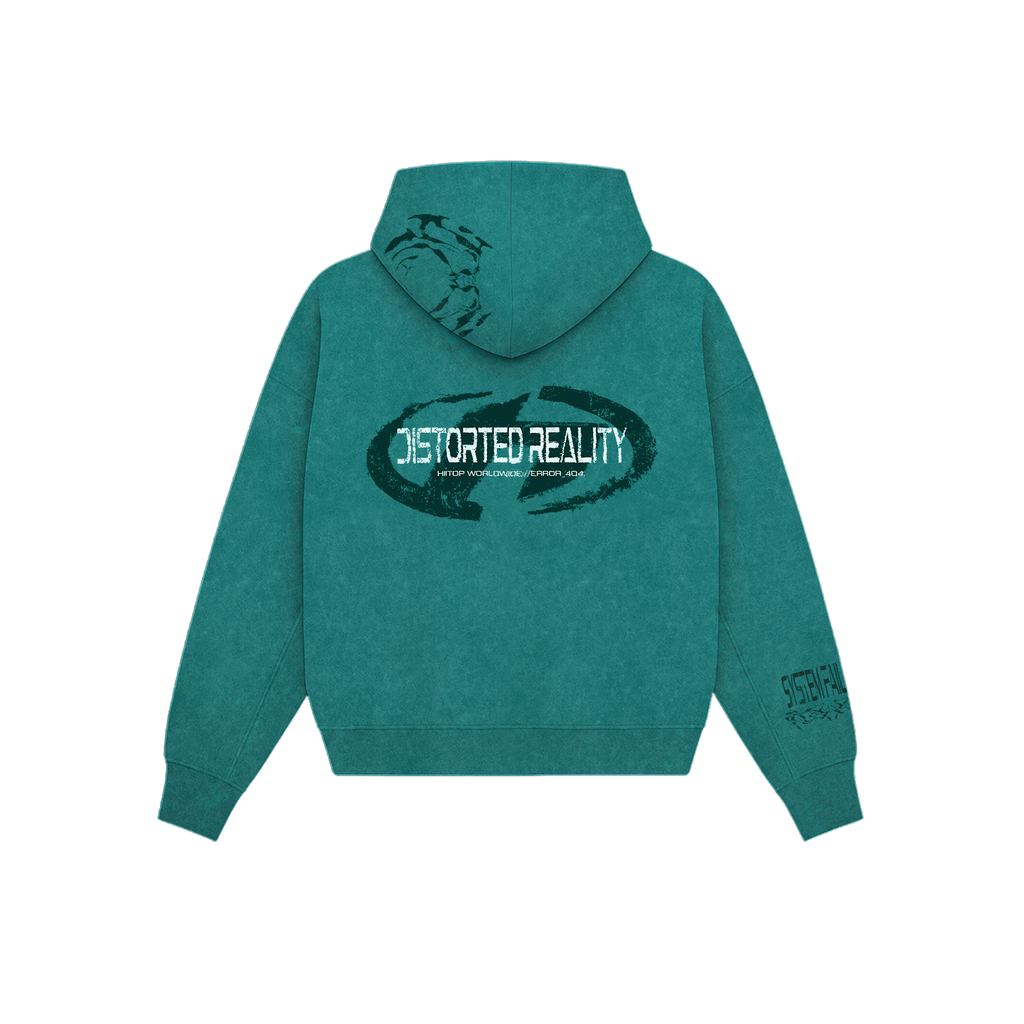 DOBLE ZIP HOODIE DISTORTED REALITY